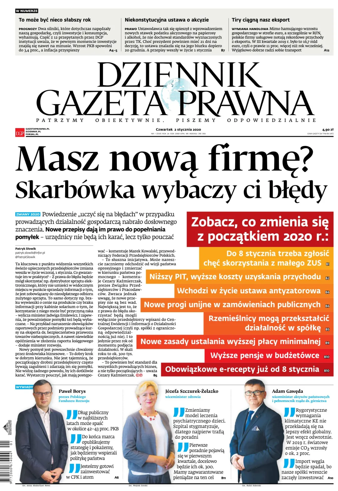 PIERWSZA STRONA DGP