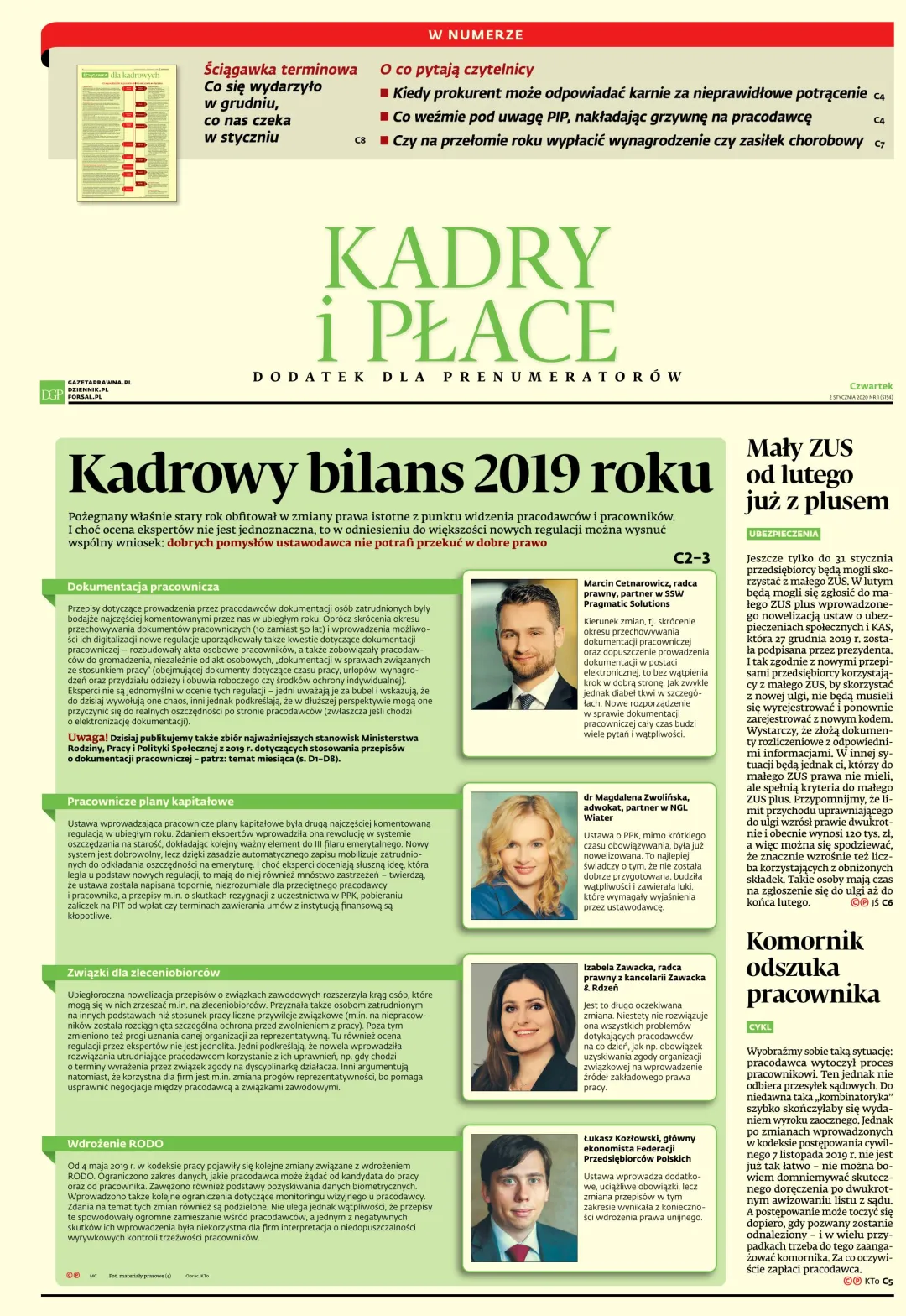 KADRY I PŁACE