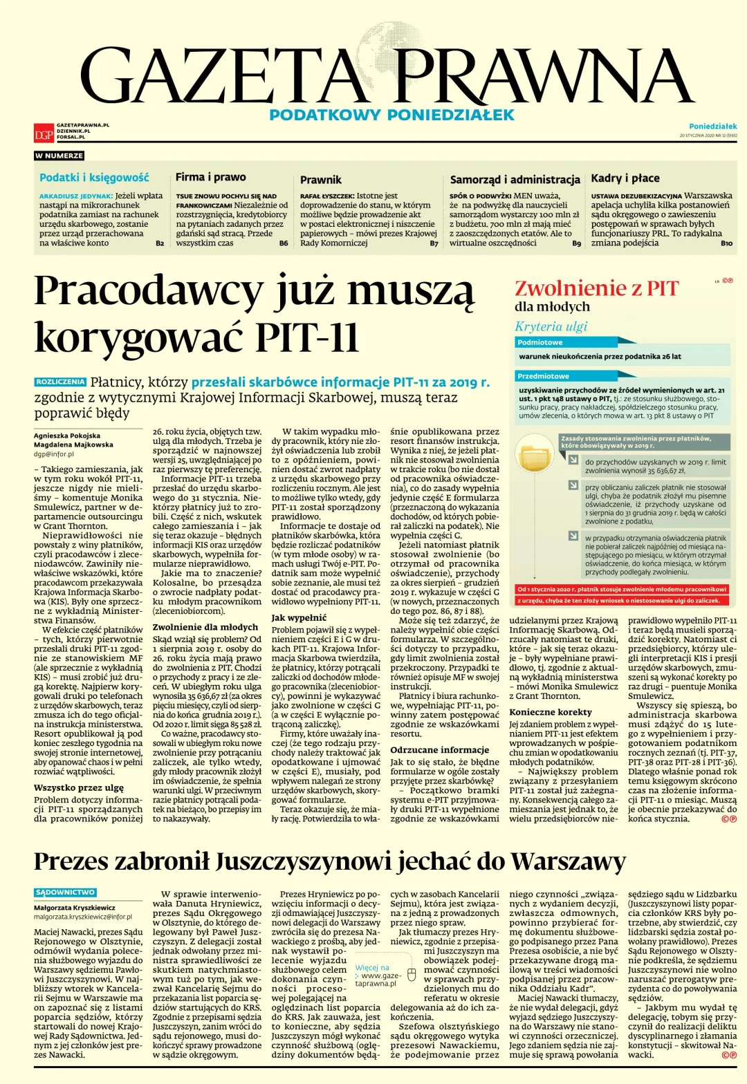 PIERWSZA STRONA GP