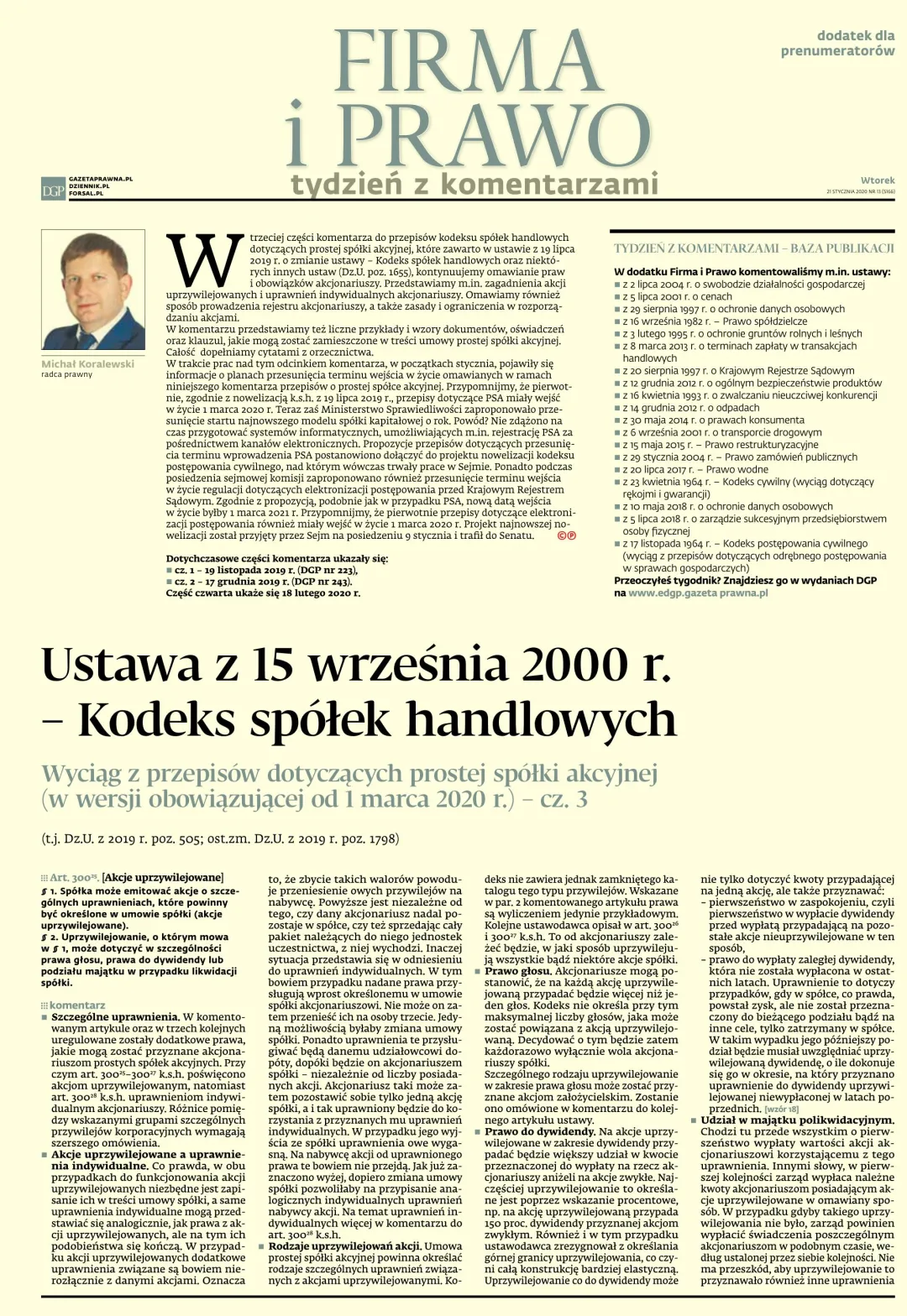 FIRMA I PRAWO