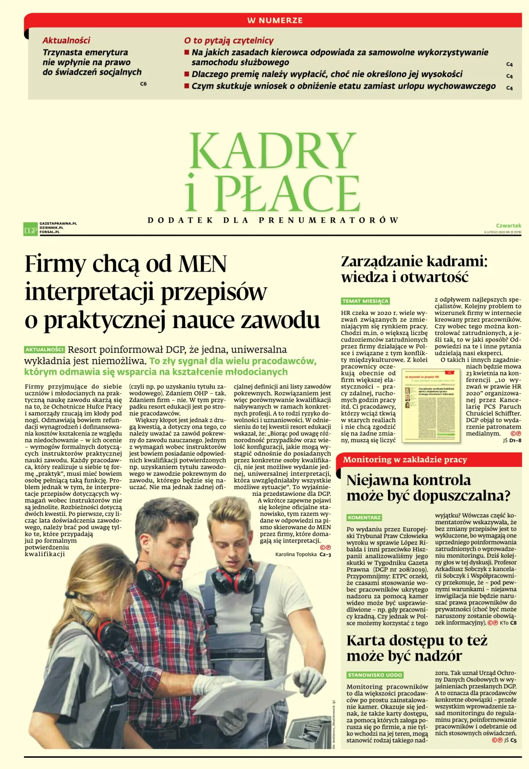 KADRY I PŁACE