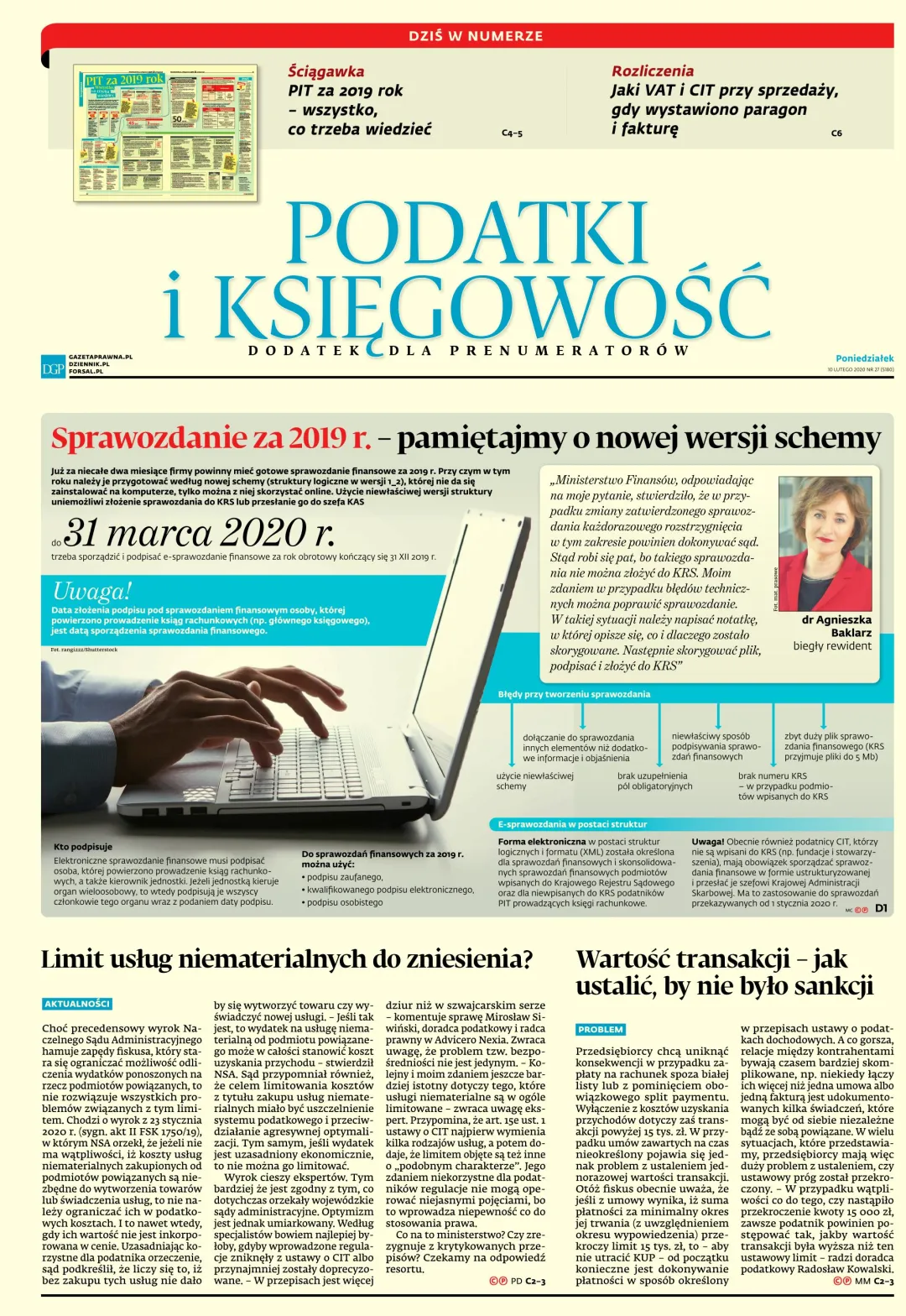 PODATKI I KSIĘGOWOŚĆ