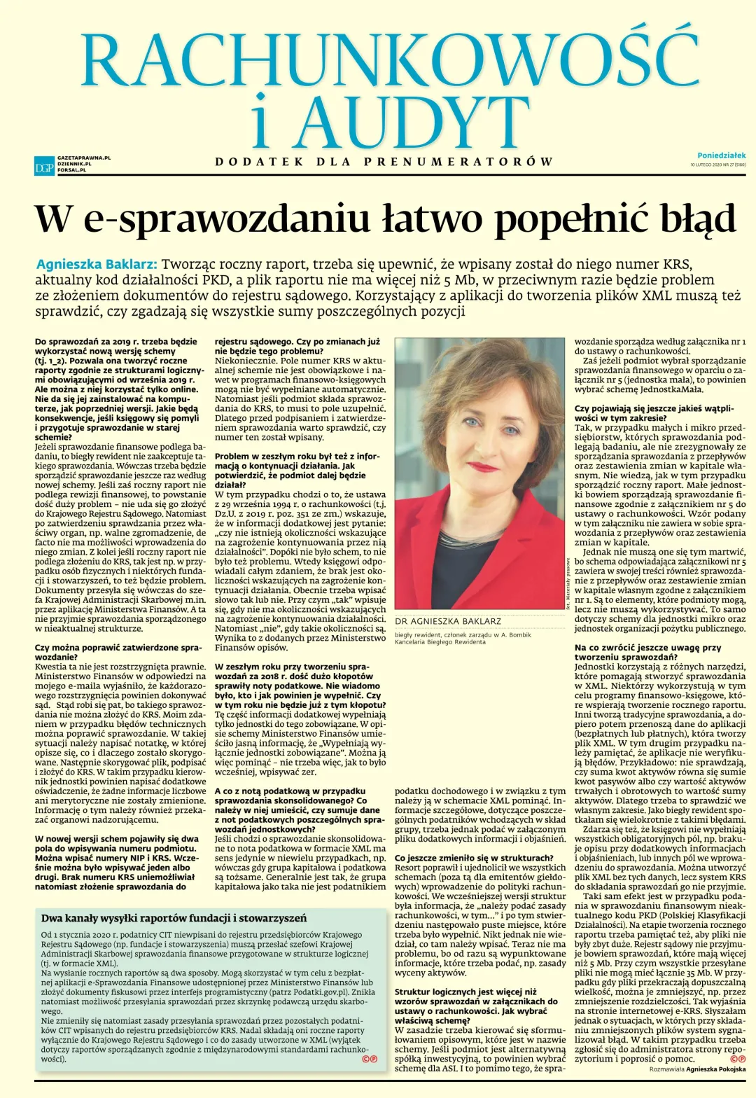 RACHUNKOWOŚĆ I AUDYT