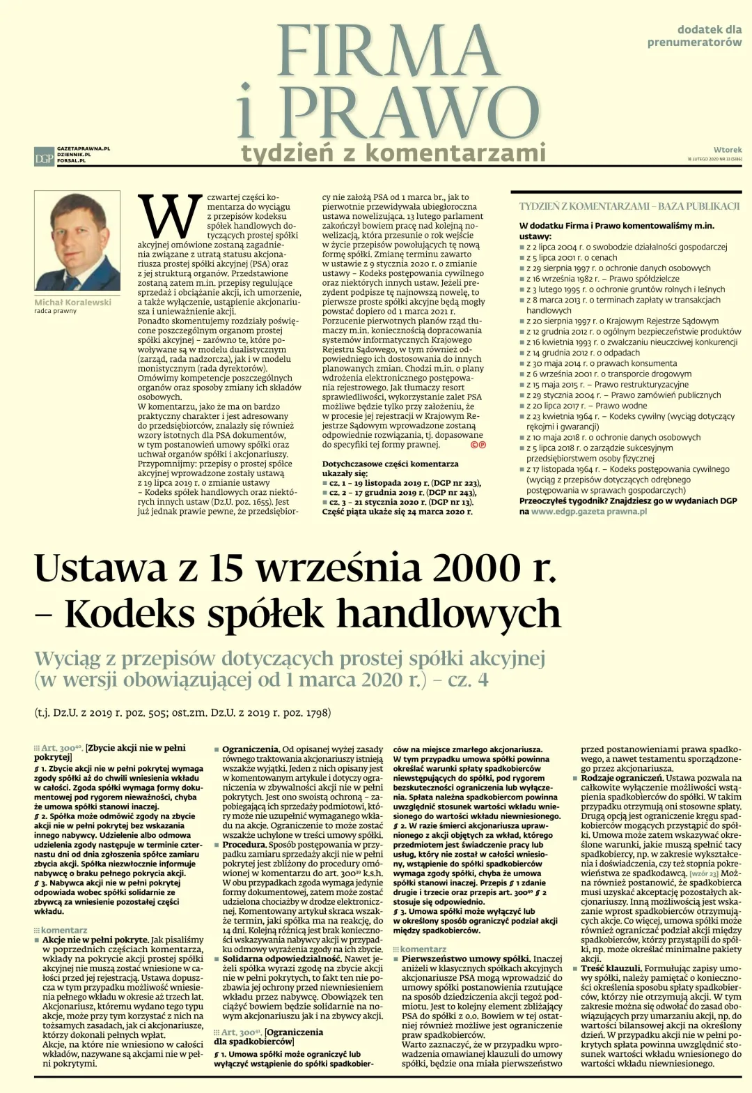 FIRMA I PRAWO