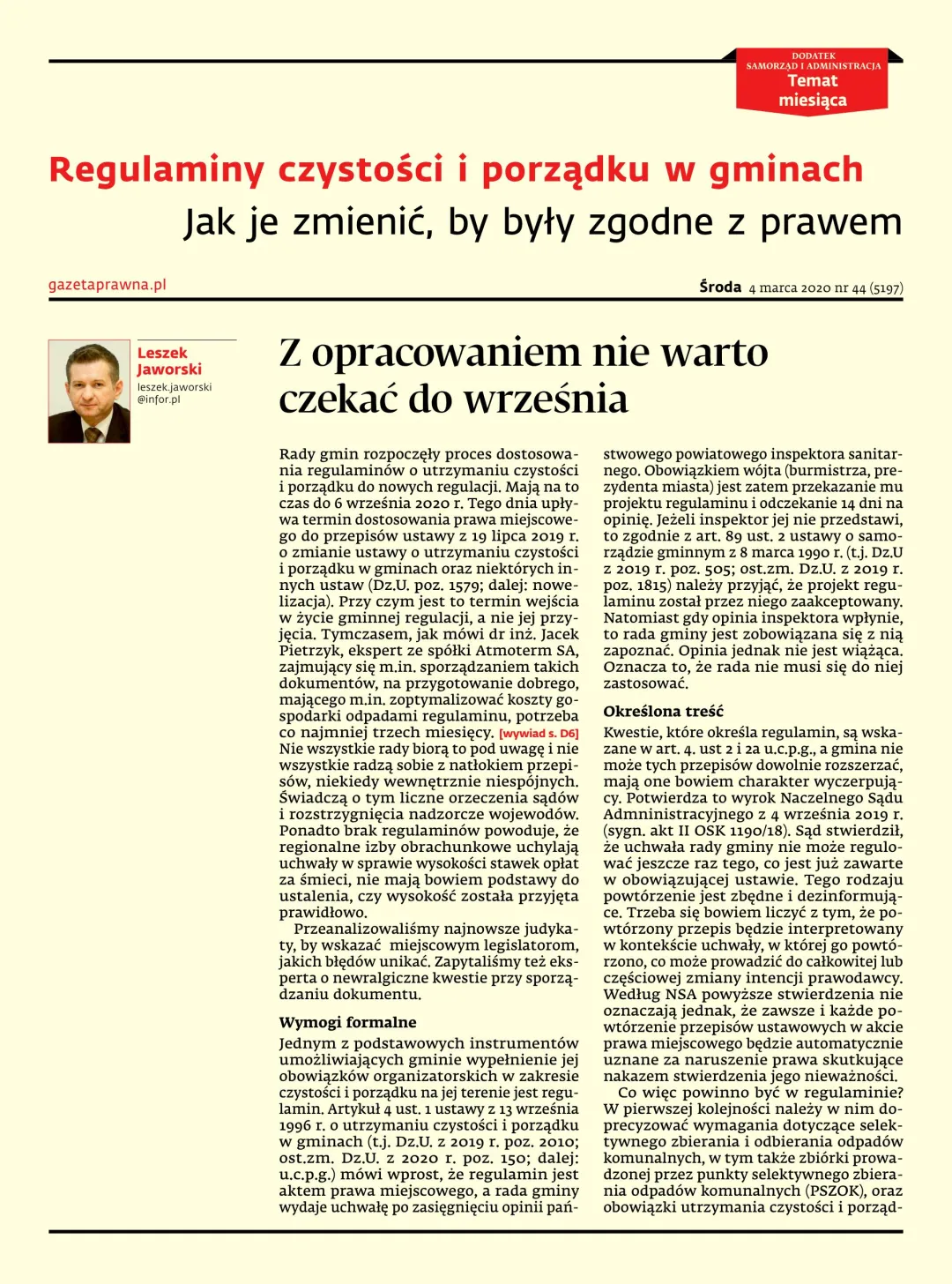 TEMAT MIESIĄCA