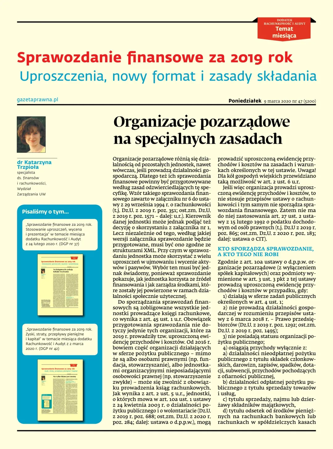 TEMAT MIESIĄCA