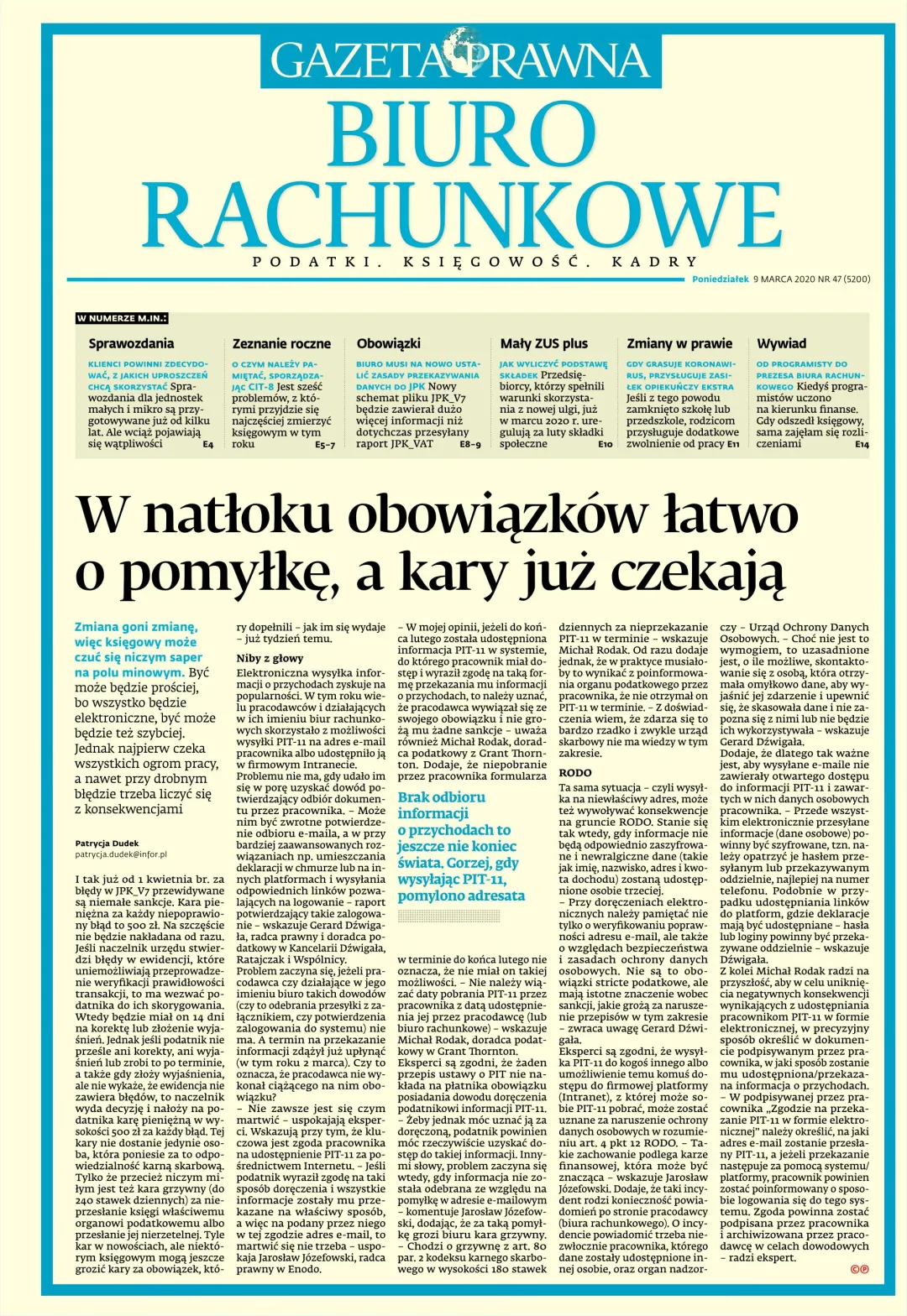 BIURO RACHUNKOWE