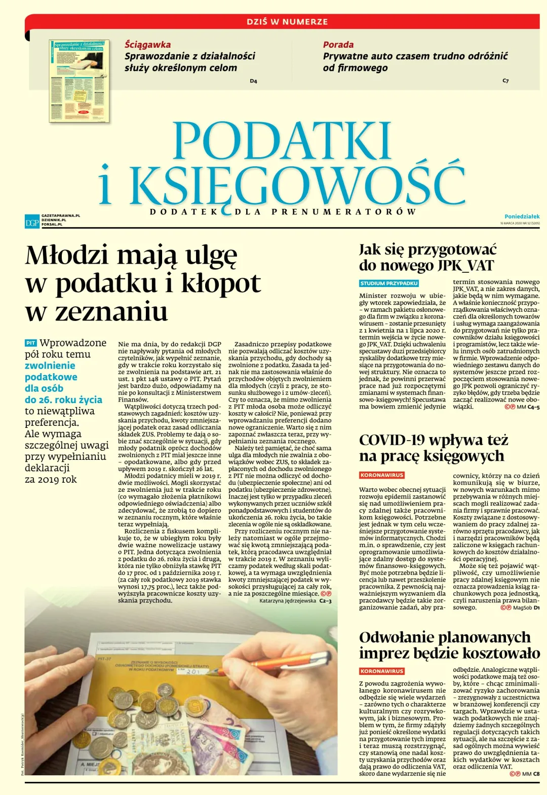 PODATKI I KSIĘGOWOŚĆ