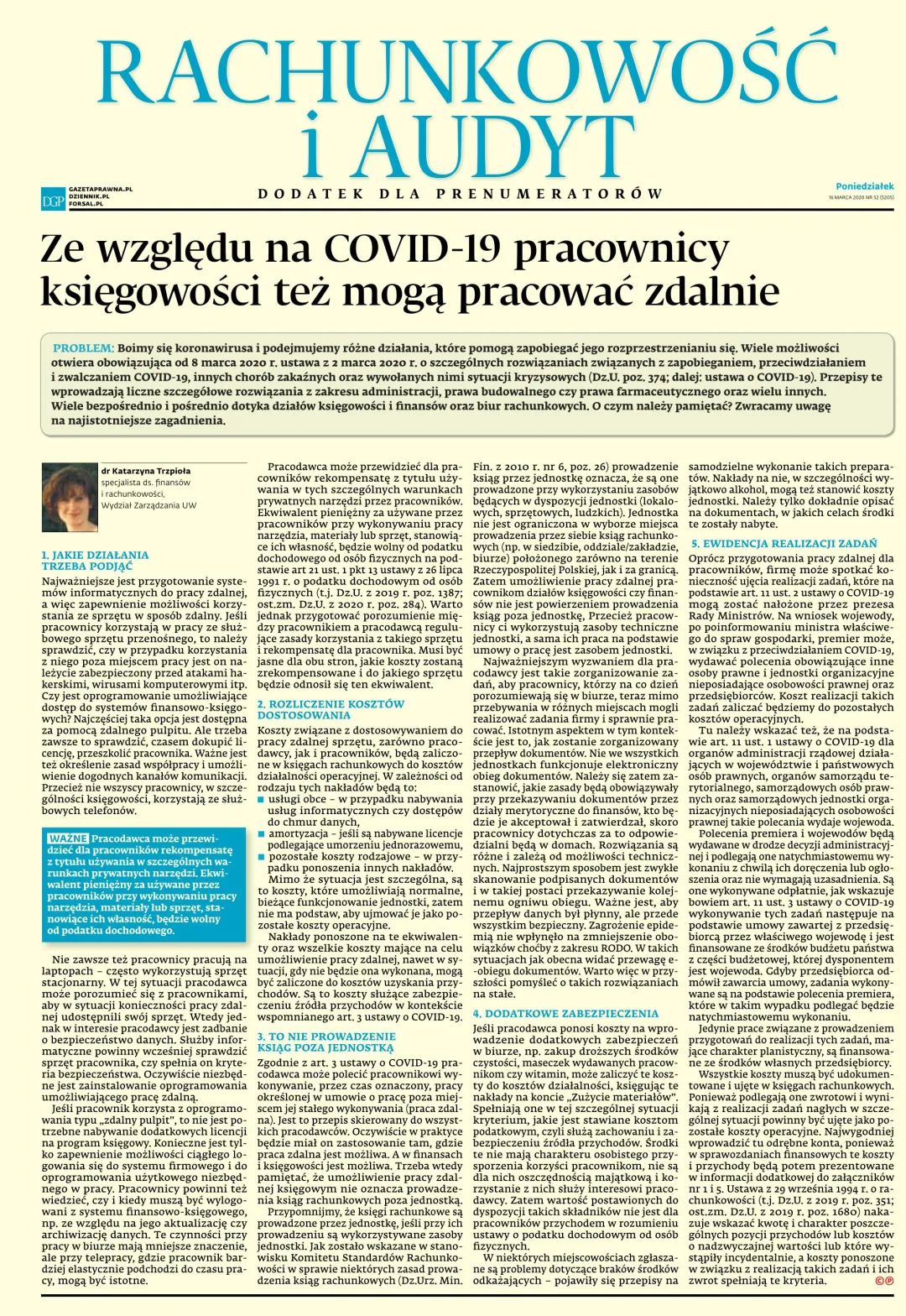 RACHUNKOWOŚĆ I AUDYT