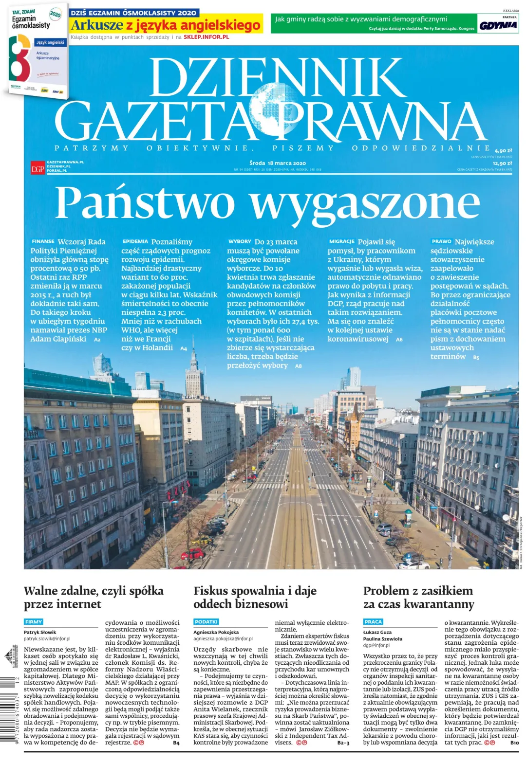 PIERWSZA STRONA DGP
