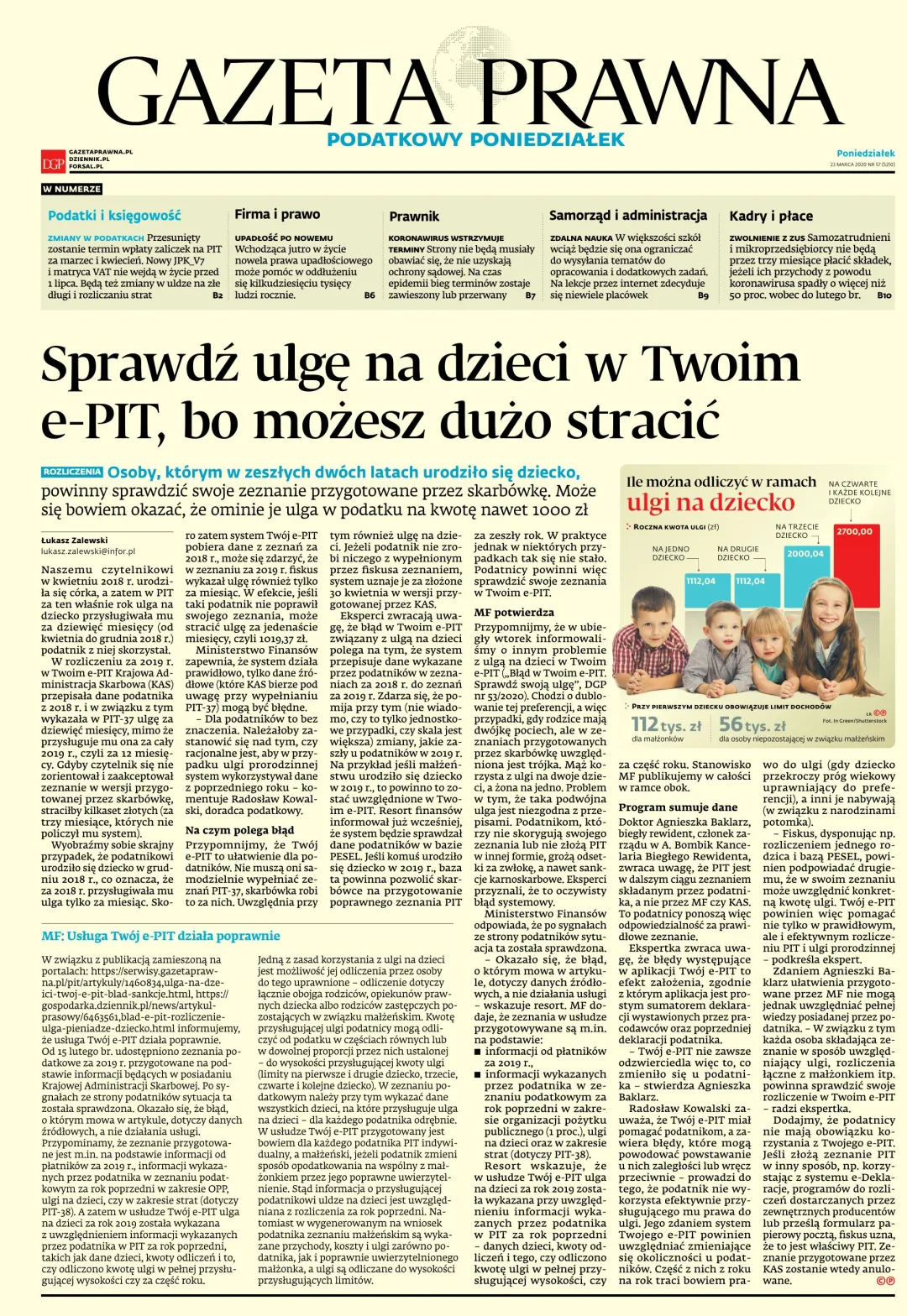 PIERWSZA STRONA GP