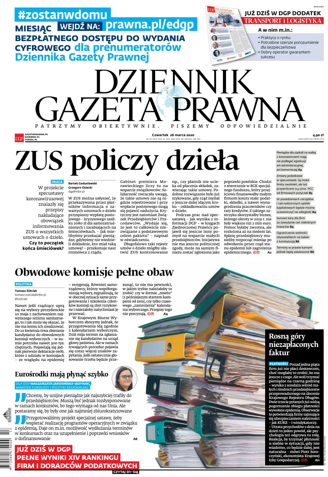 PIERWSZA STRONA DGP
