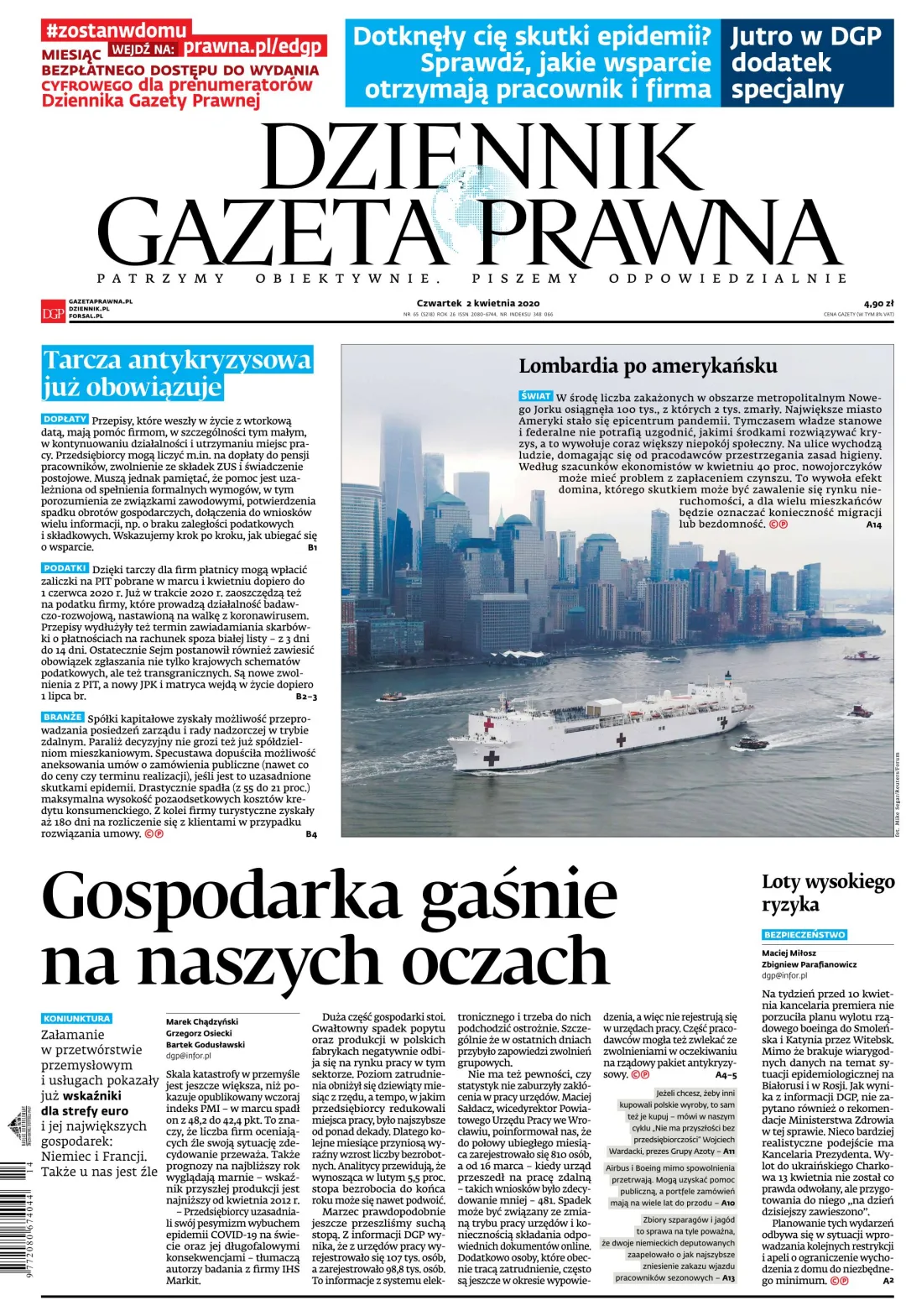 PIERWSZA STRONA DGP
