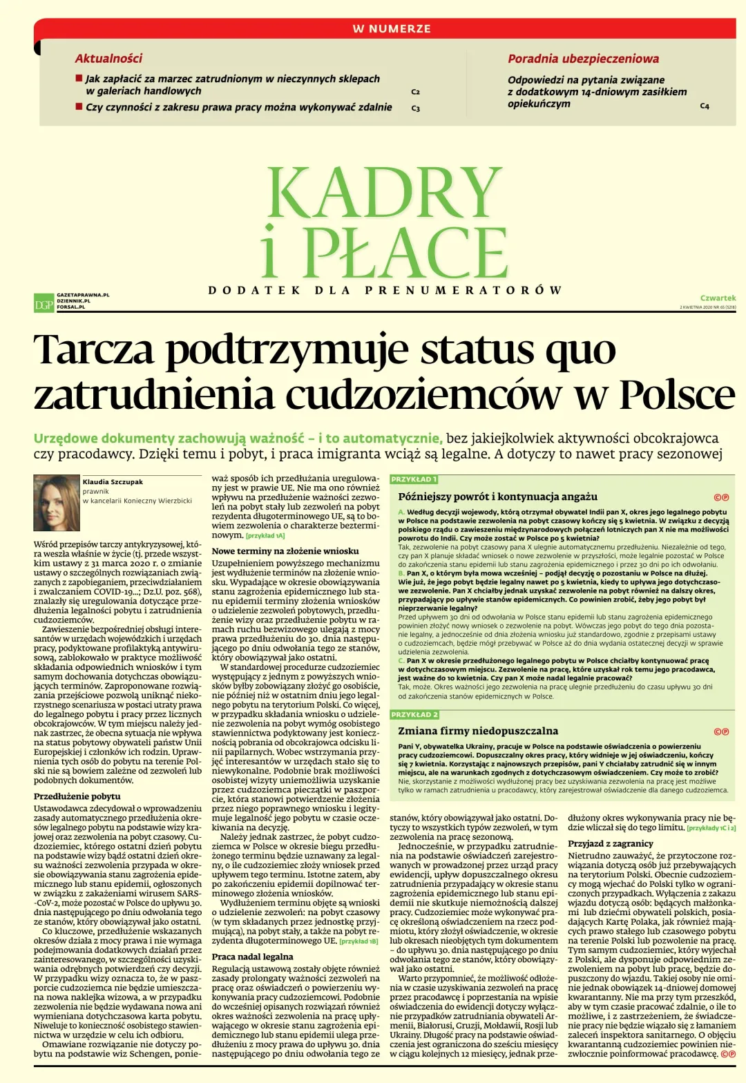 KADRY I PŁACE