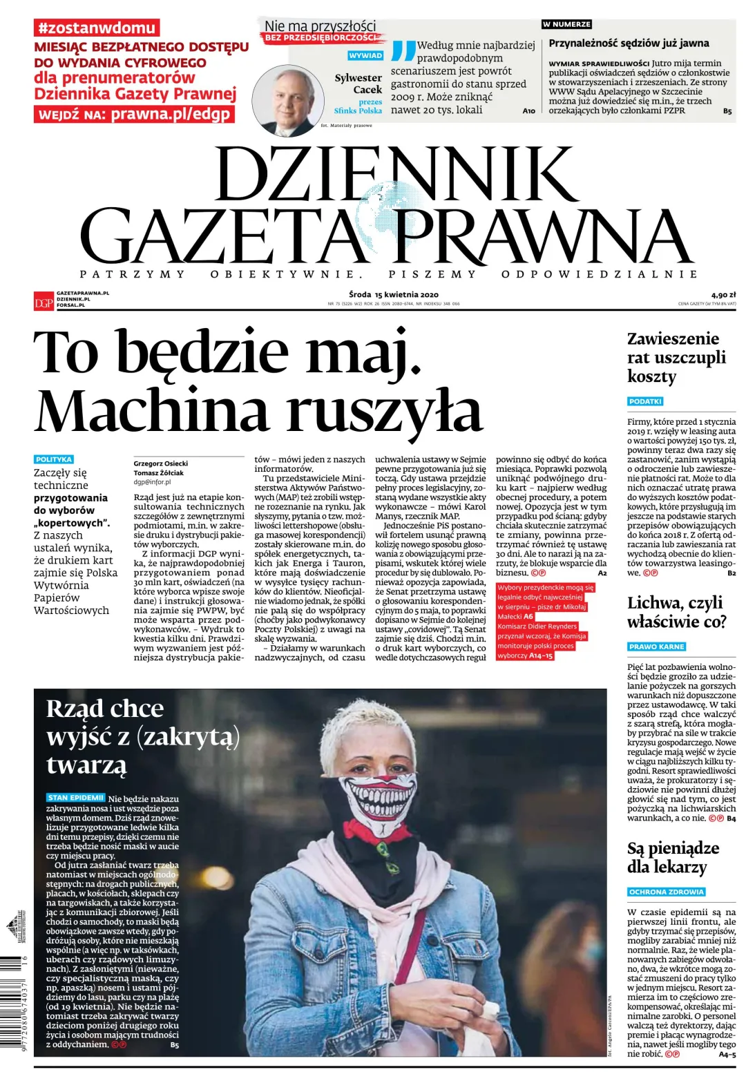 PIERWSZA STRONA DGP