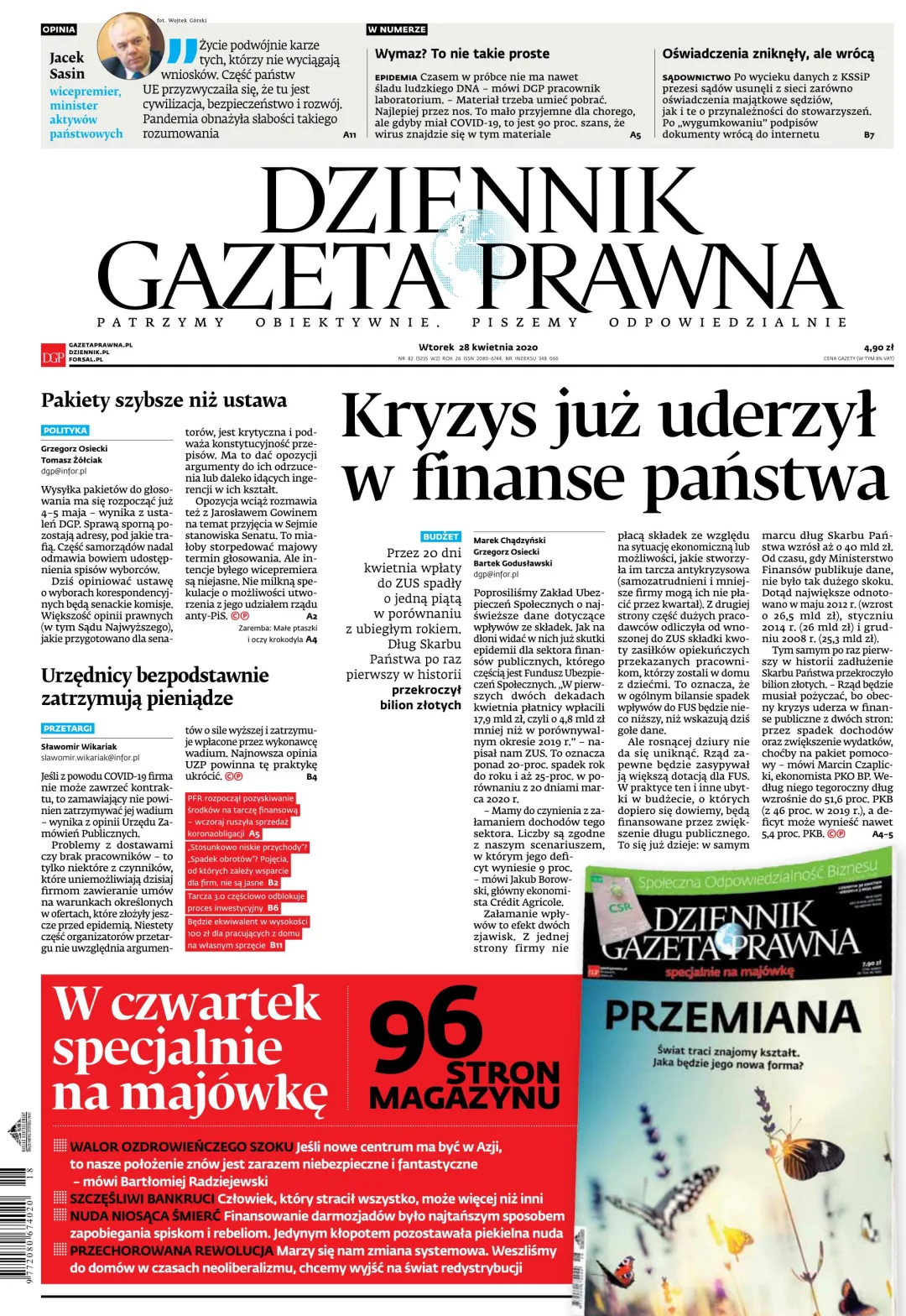 PIERWSZA STRONA DGP