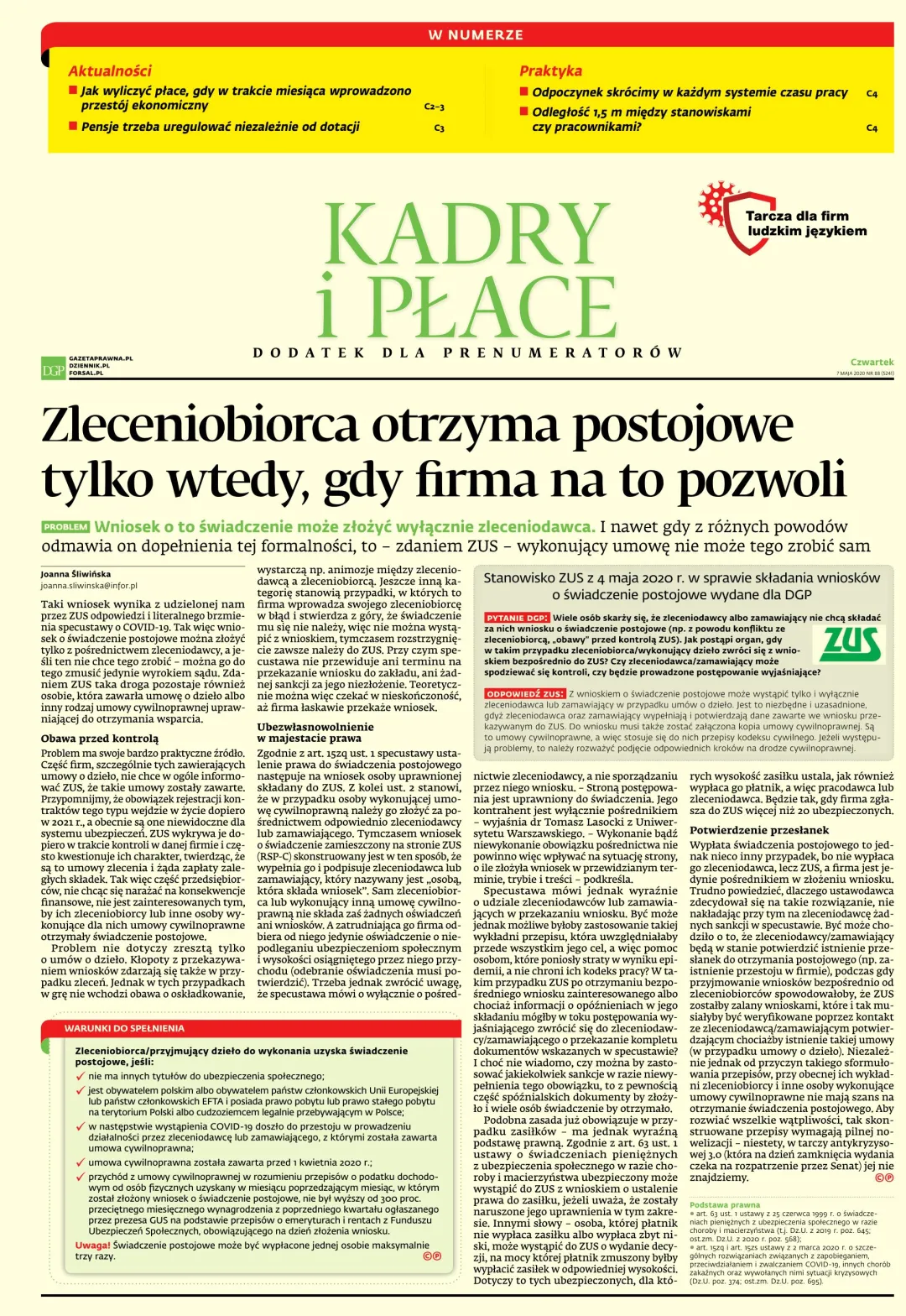 KADRY I PŁACE
