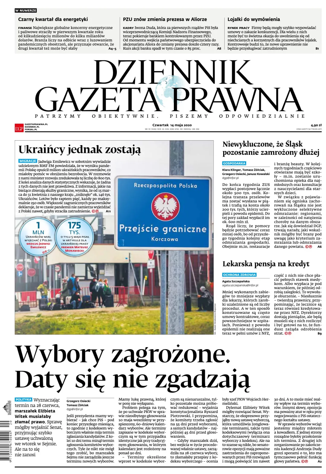 PIERWSZA STRONA DGP