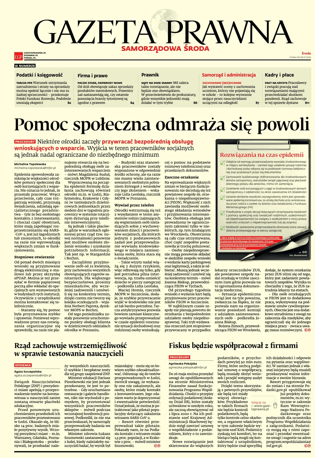 PIERWSZA STRONA GP