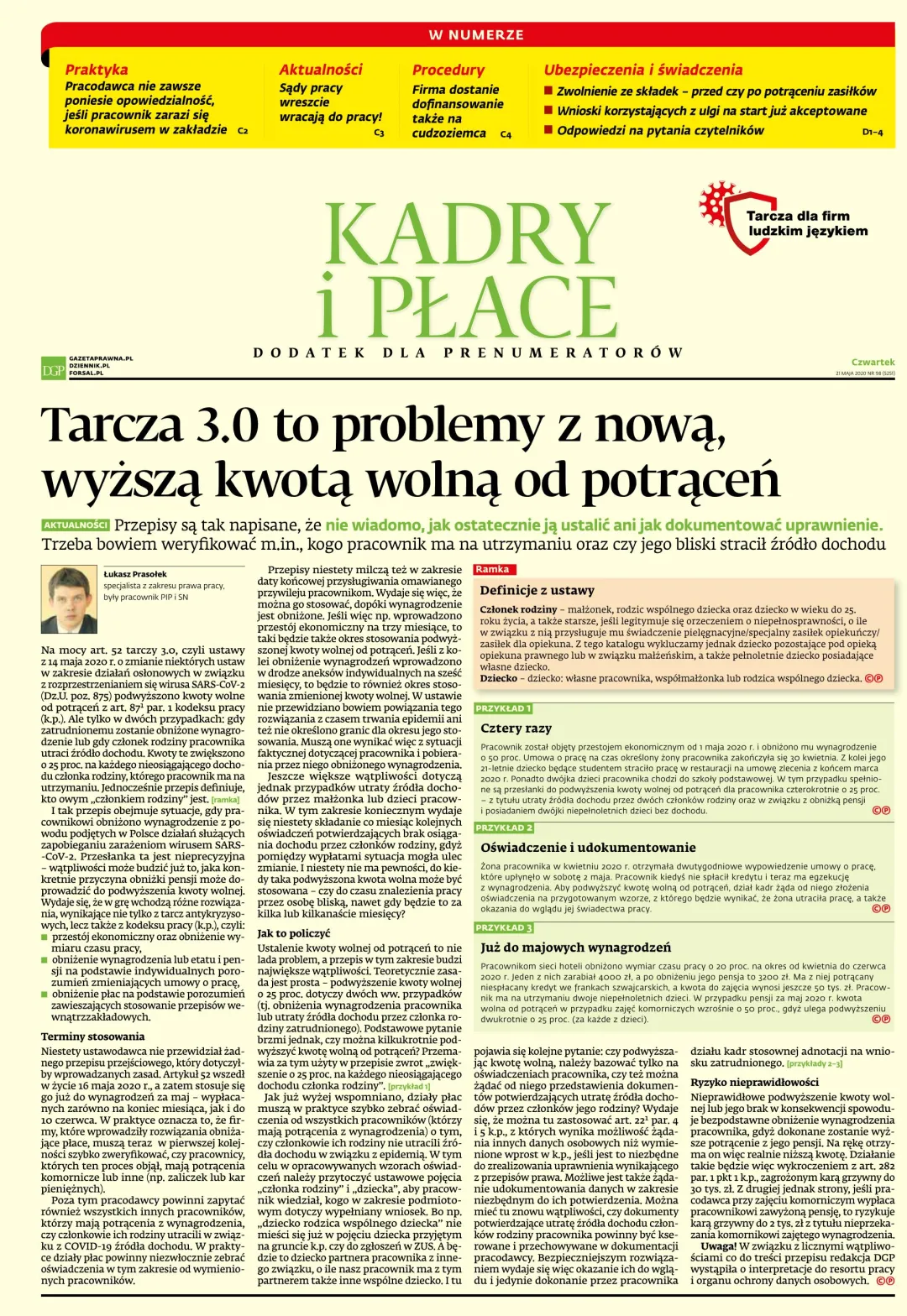 KADRY I PŁACE