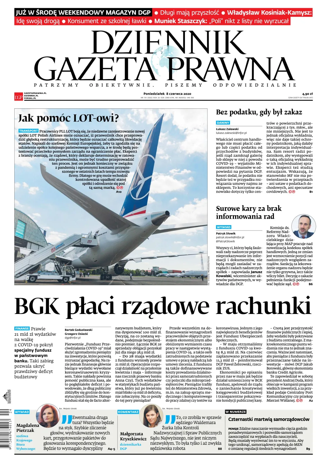 PIERWSZA STRONA DGP