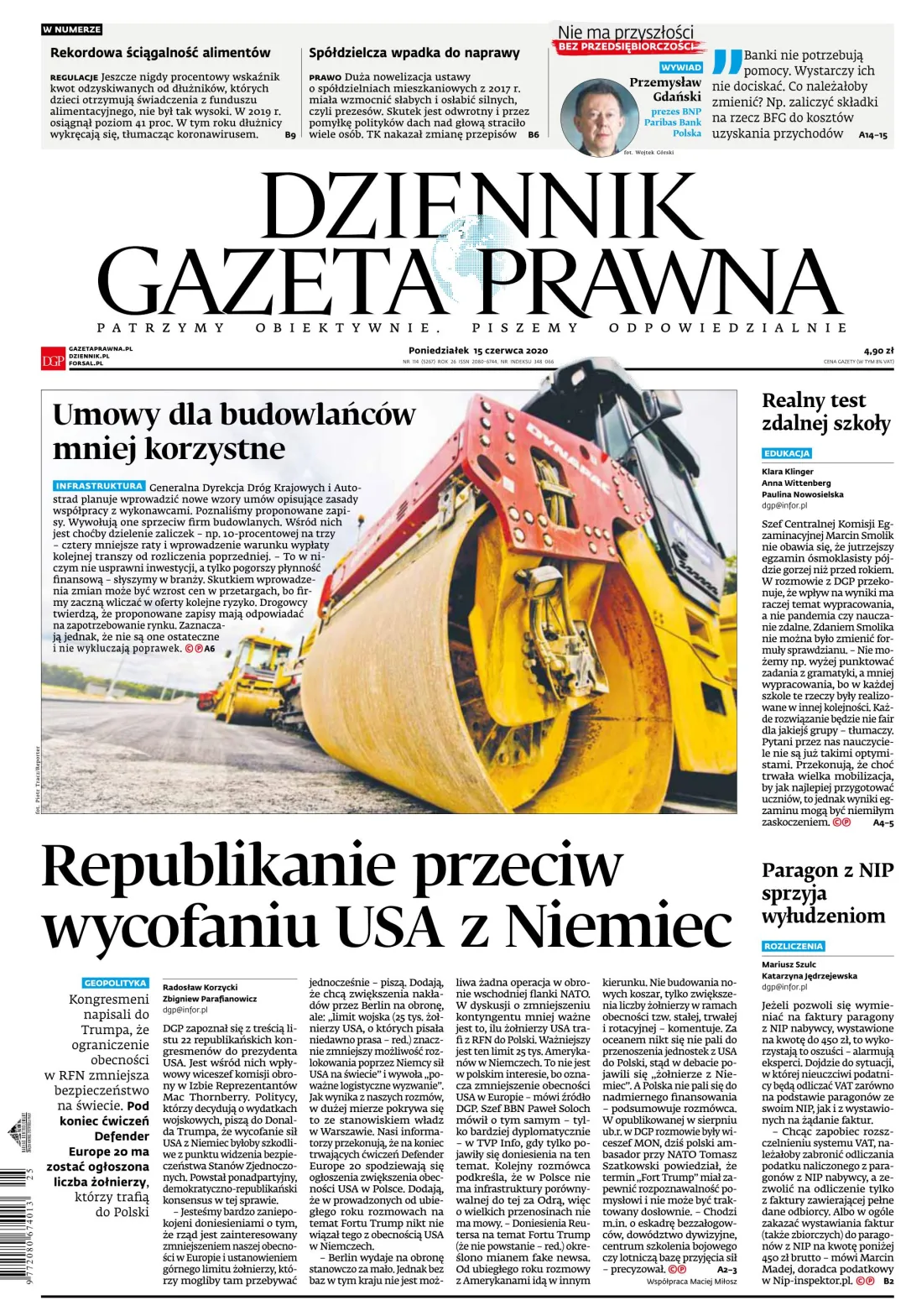 PIERWSZA STRONA DGP