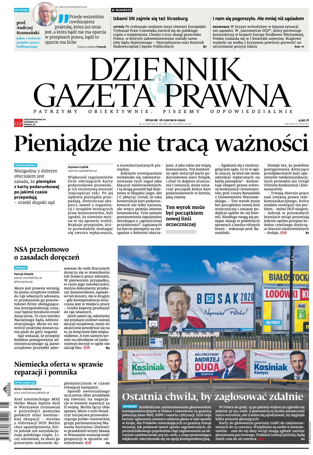 PIERWSZA STRONA DGP