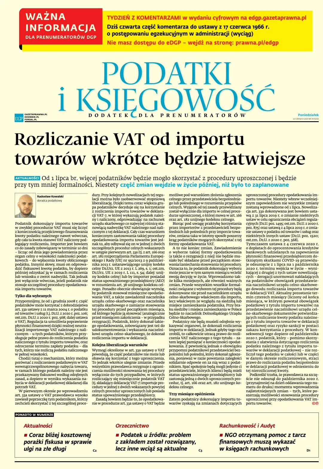 PODATKI I KSIĘGOWOŚĆ