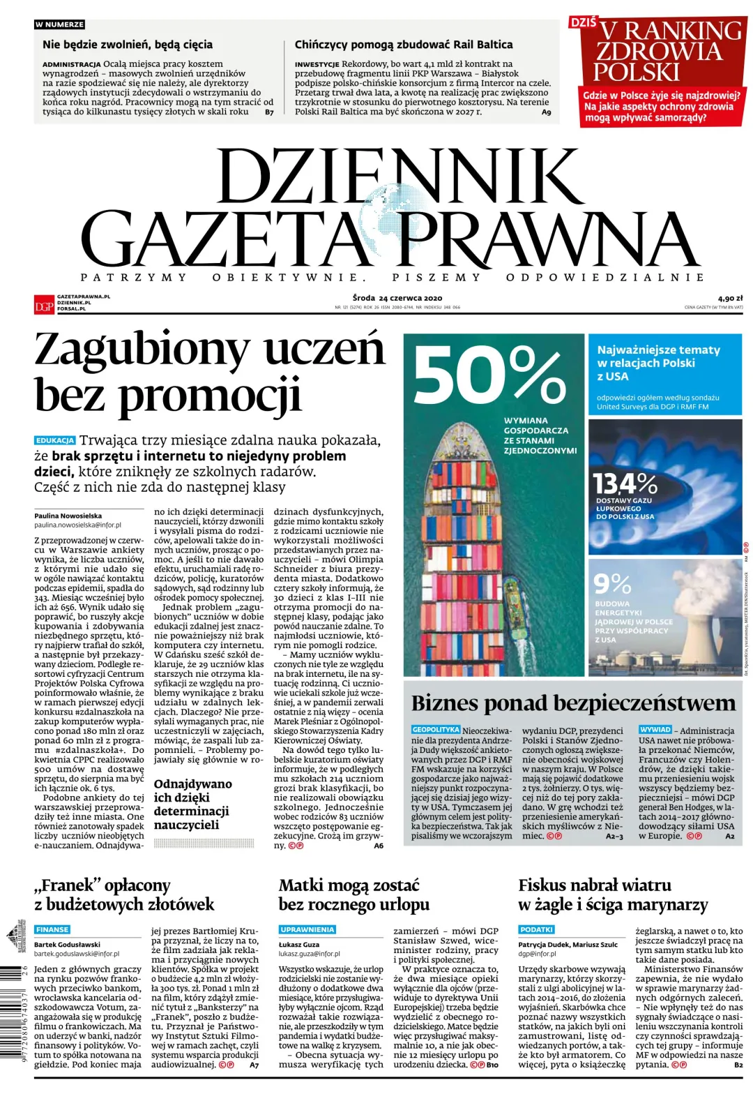 PIERWSZA STRONA DGP