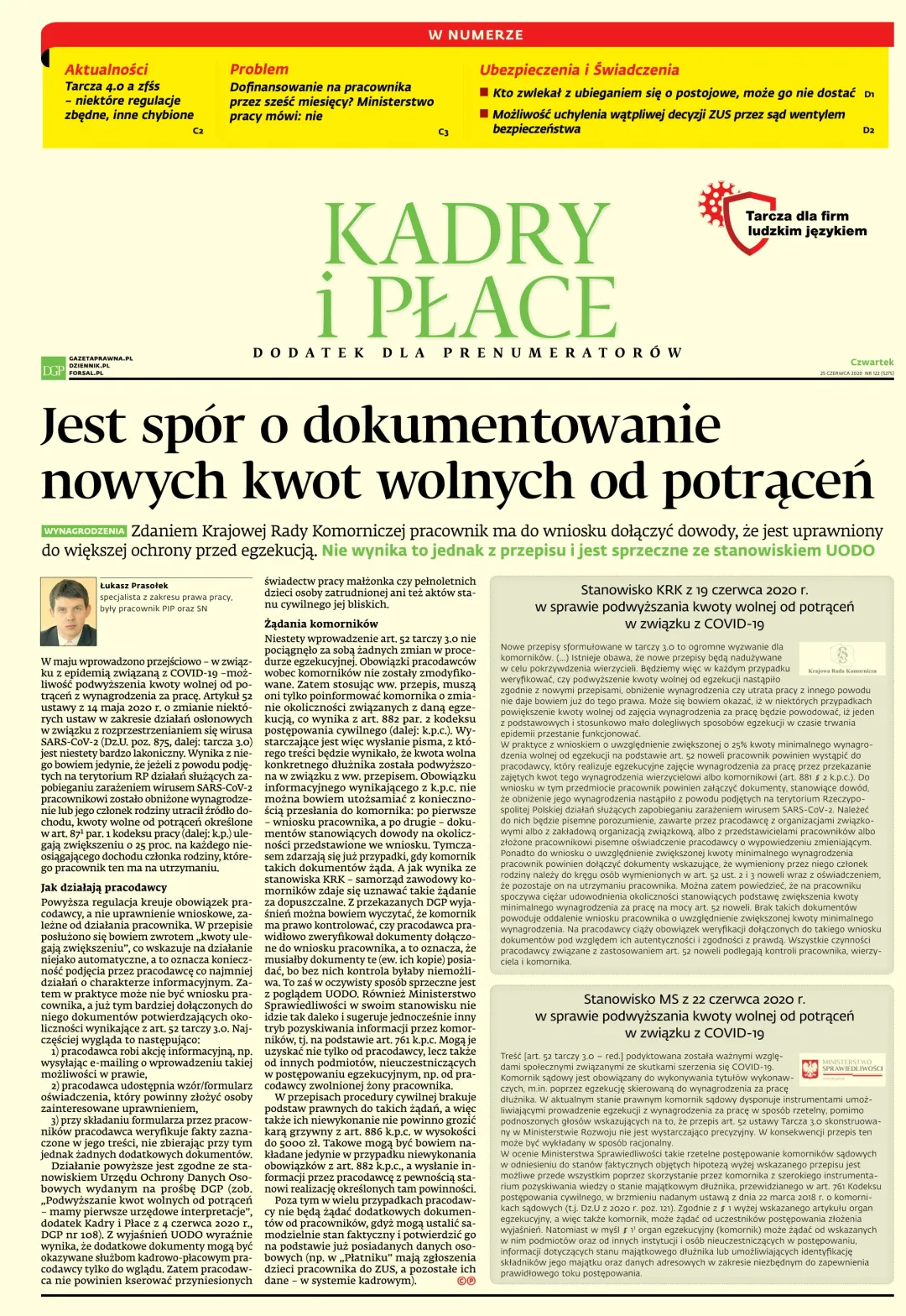 KADRY I PŁACE