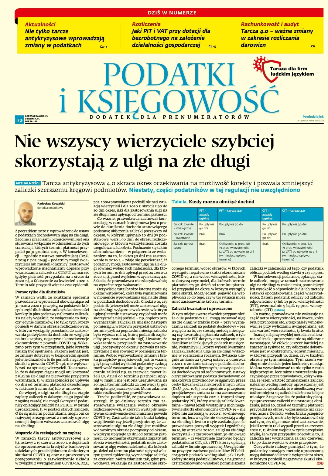 PODATKI I KSIĘGOWOŚĆ