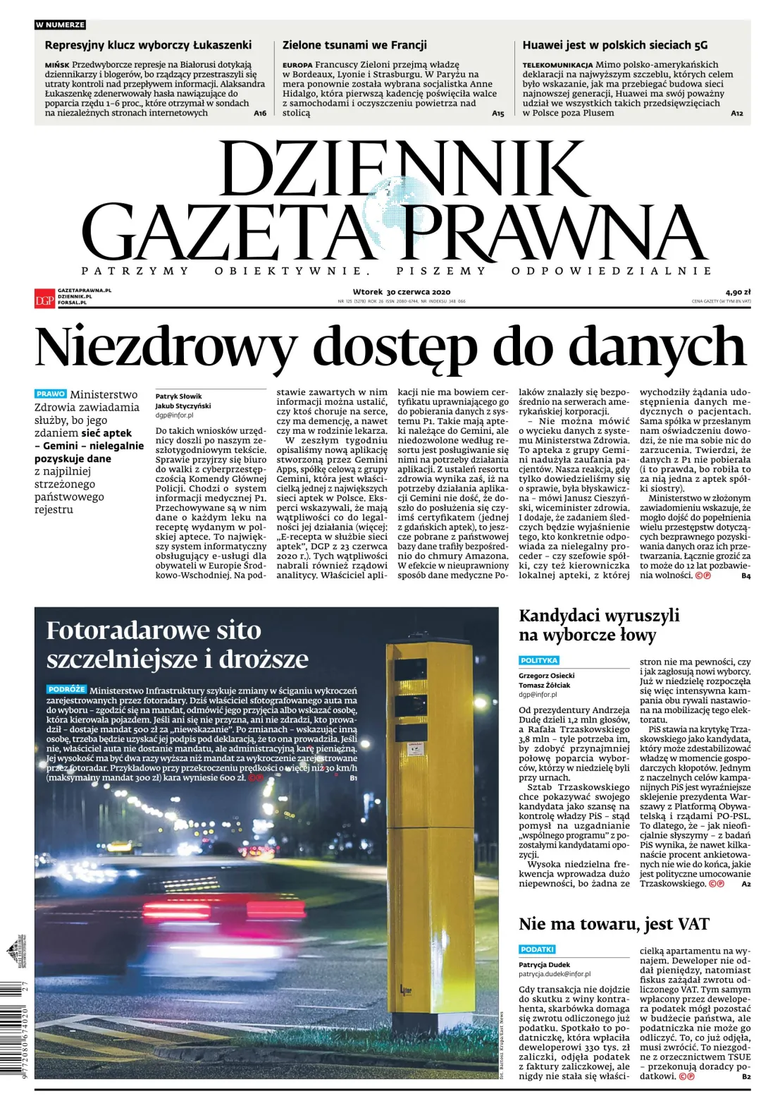 PIERWSZA STRONA DGP