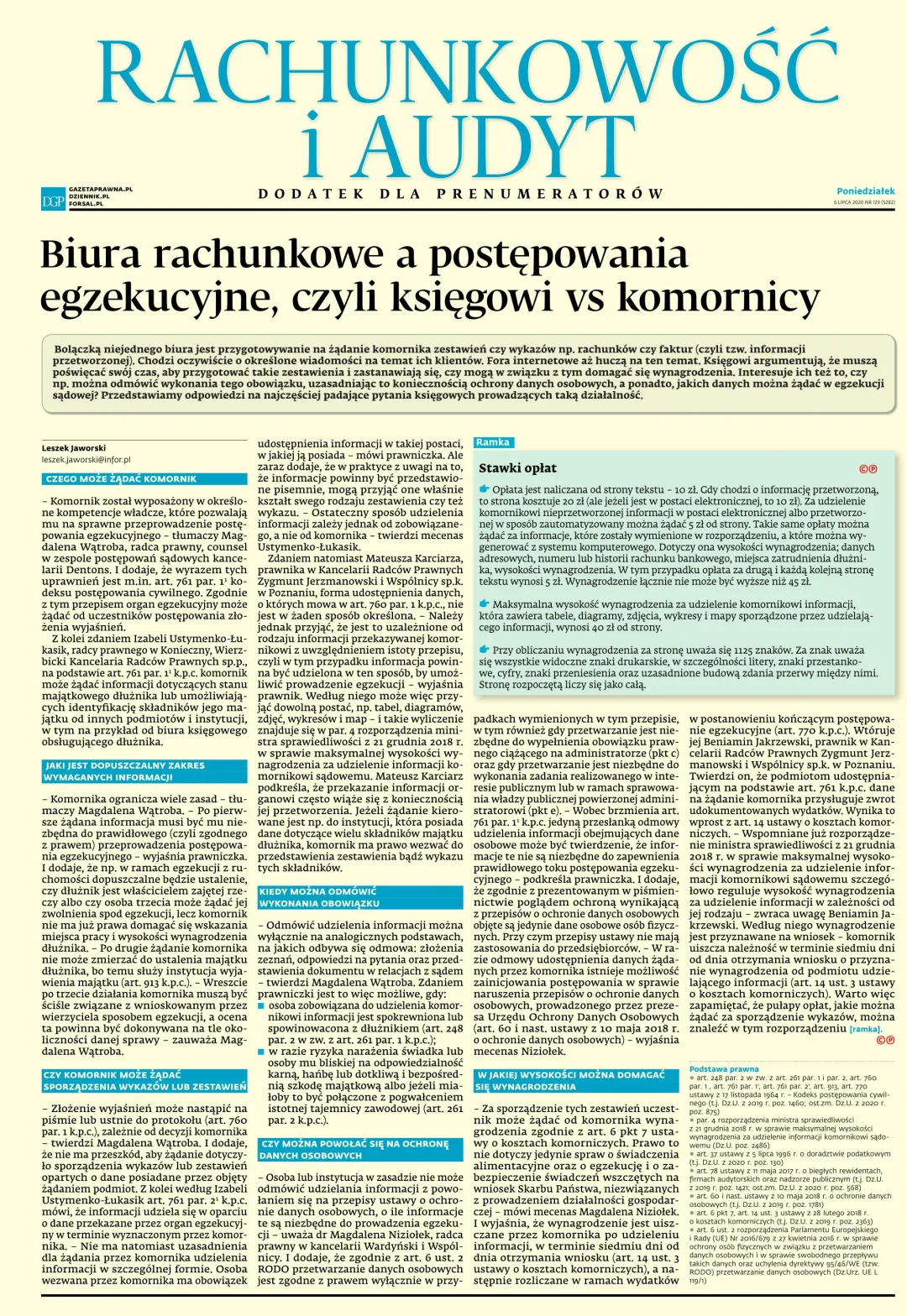RACHUNKOWOŚĆ I AUDYT