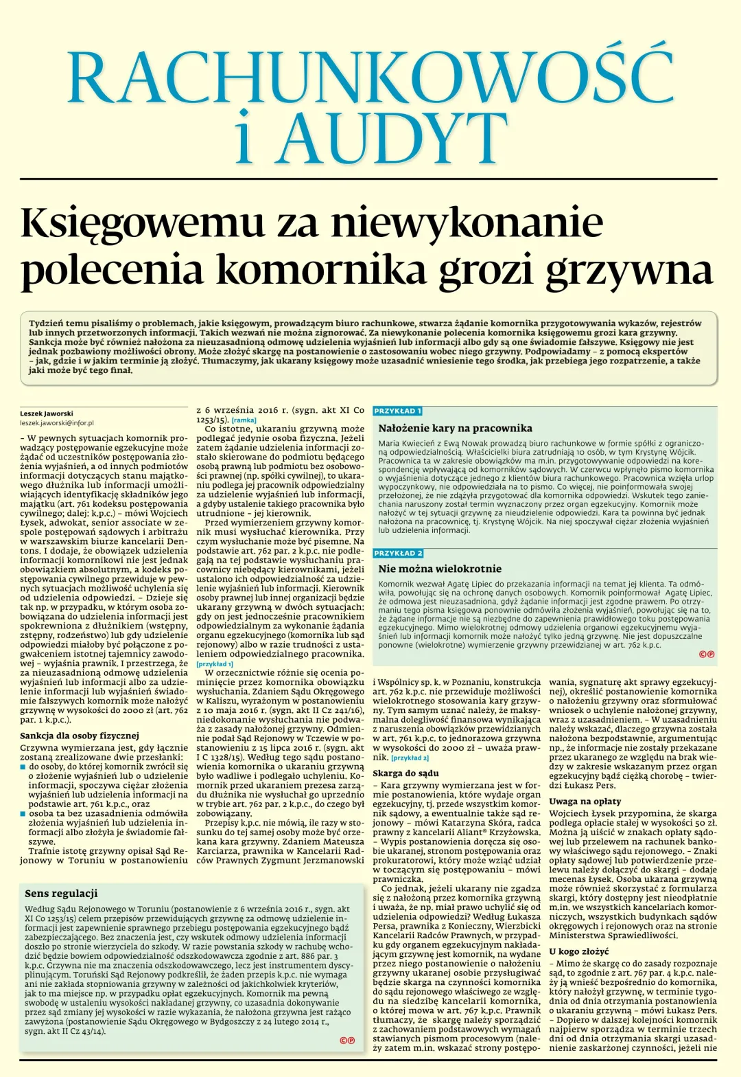 RACHUNKOWOŚĆ I AUDYT