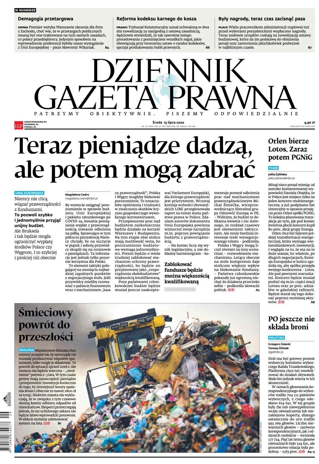 PIERWSZA STRONA DGP