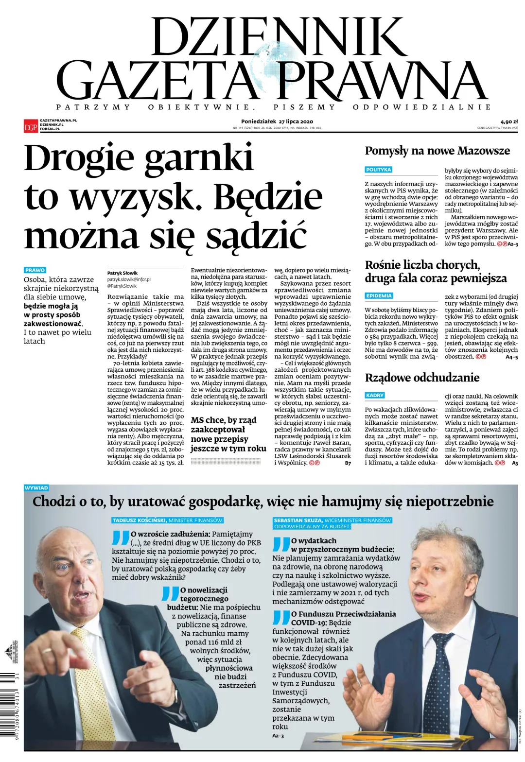PIERWSZA STRONA DGP