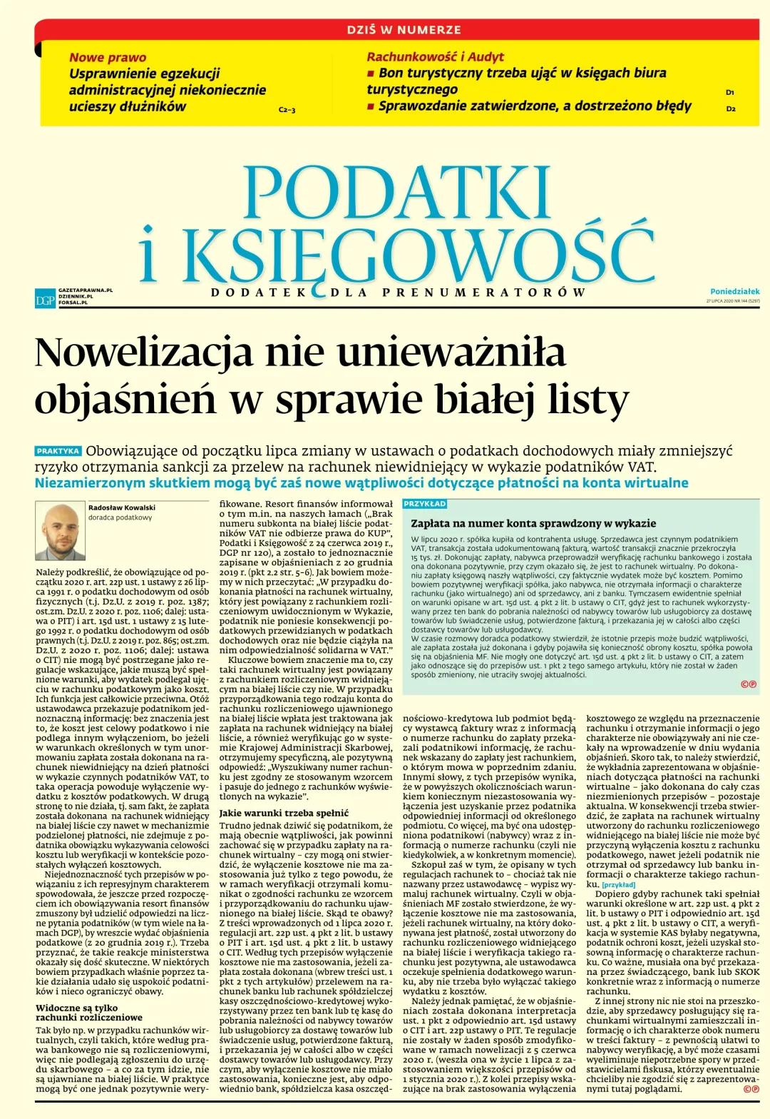 PODATKI I KSIĘGOWOŚĆ