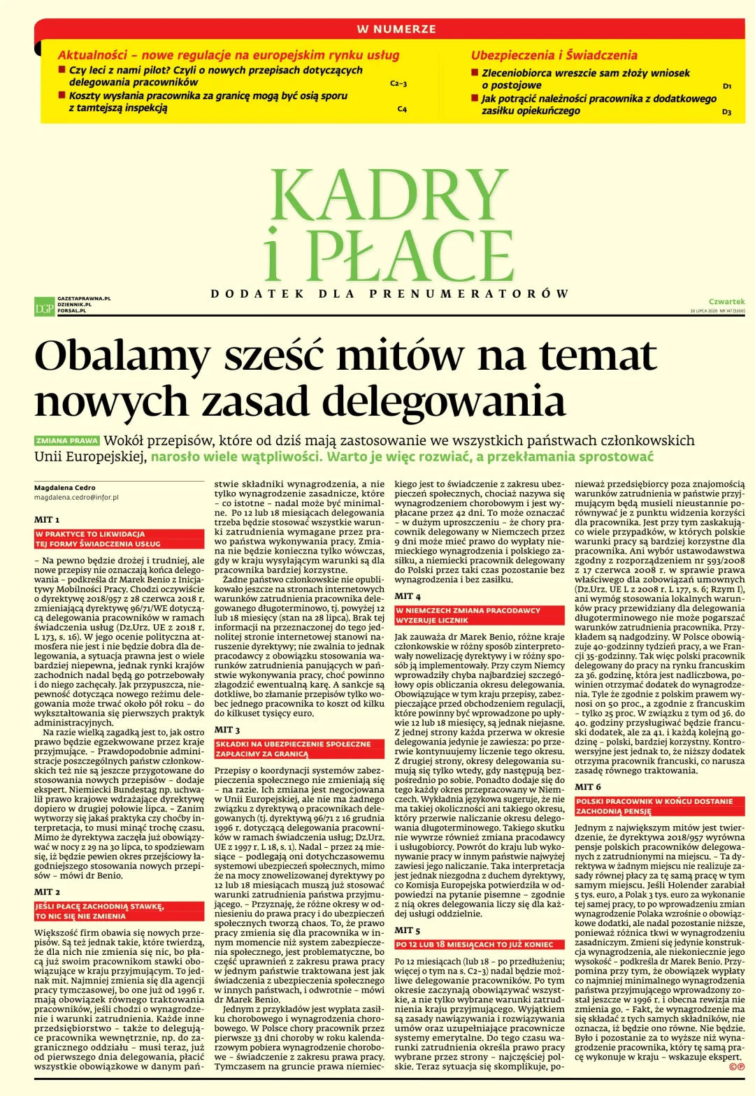 KADRY I PŁACE