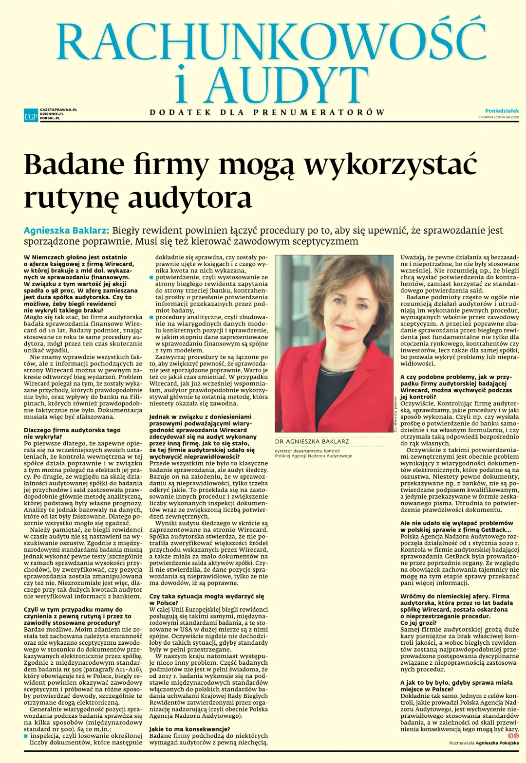 RACHUNKOWOŚĆ I AUDYT