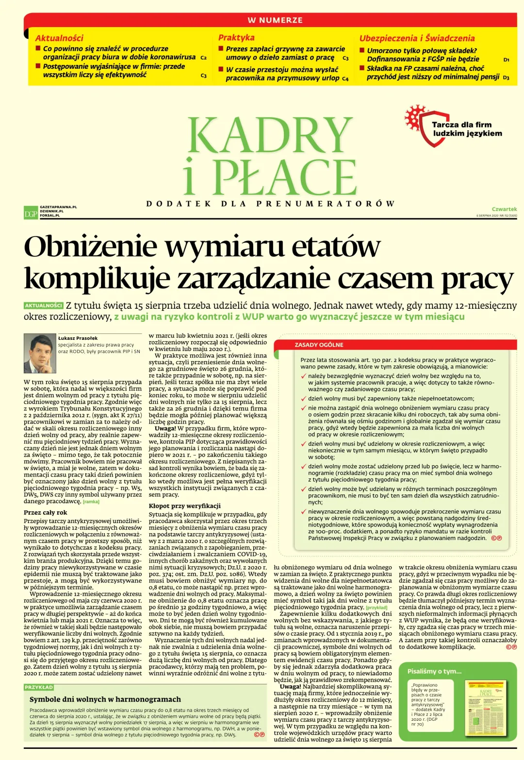 KADRY I PŁACE