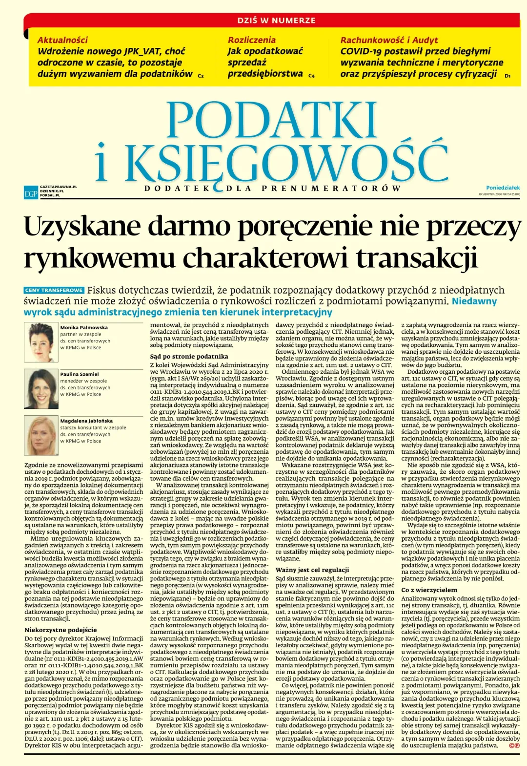 PODATKI I KSIĘGOWOŚĆ
