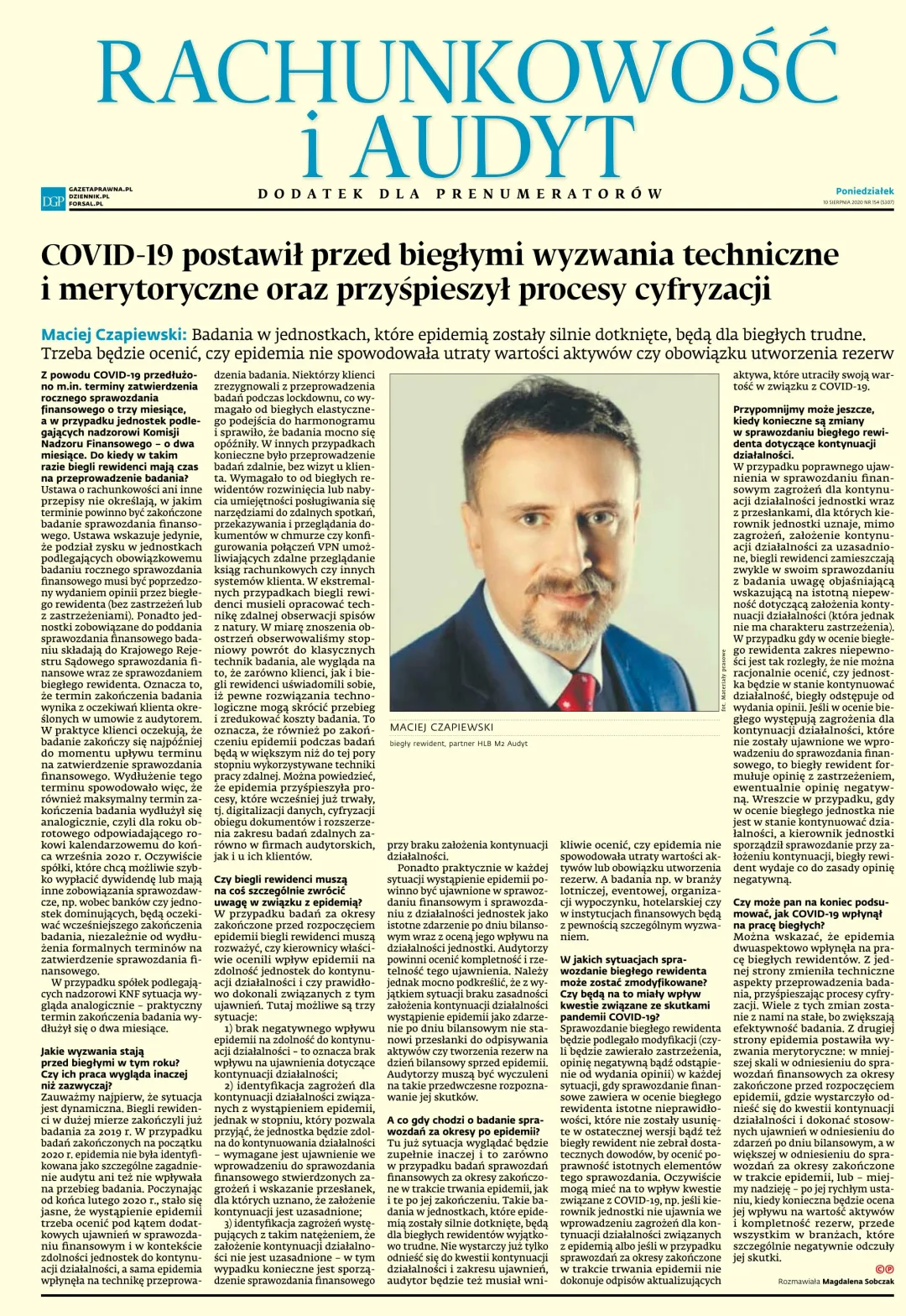 RACHUNKOWOŚĆ I AUDYT