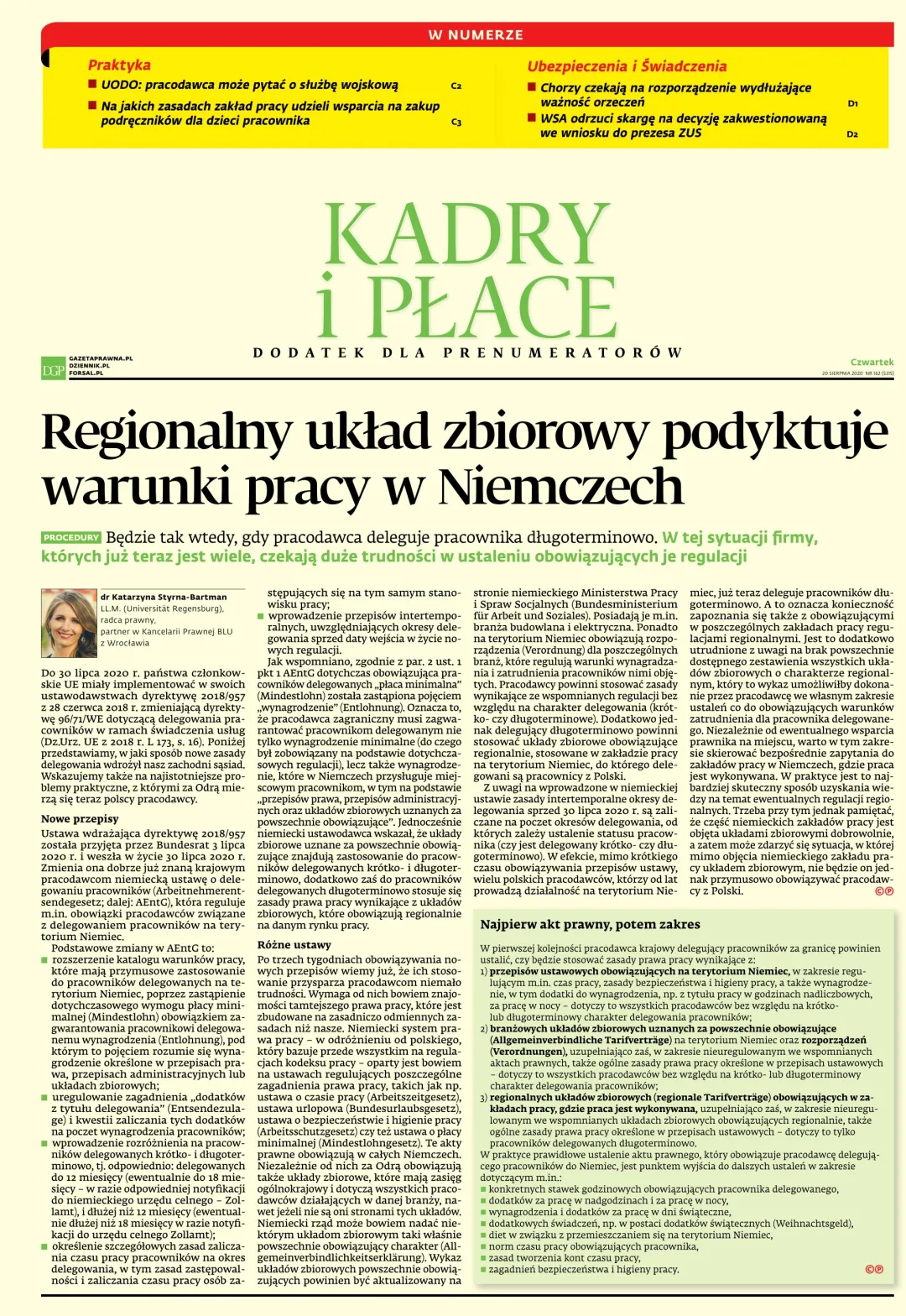 KADRY I PŁACE