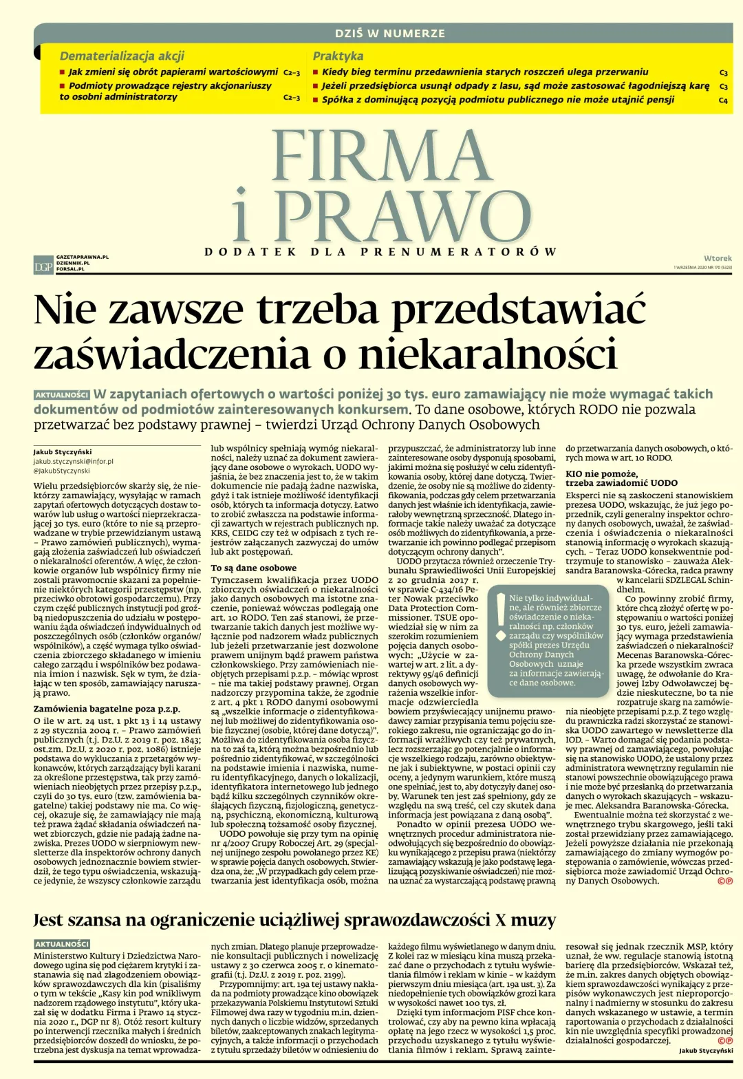 FIRMA I PRAWO