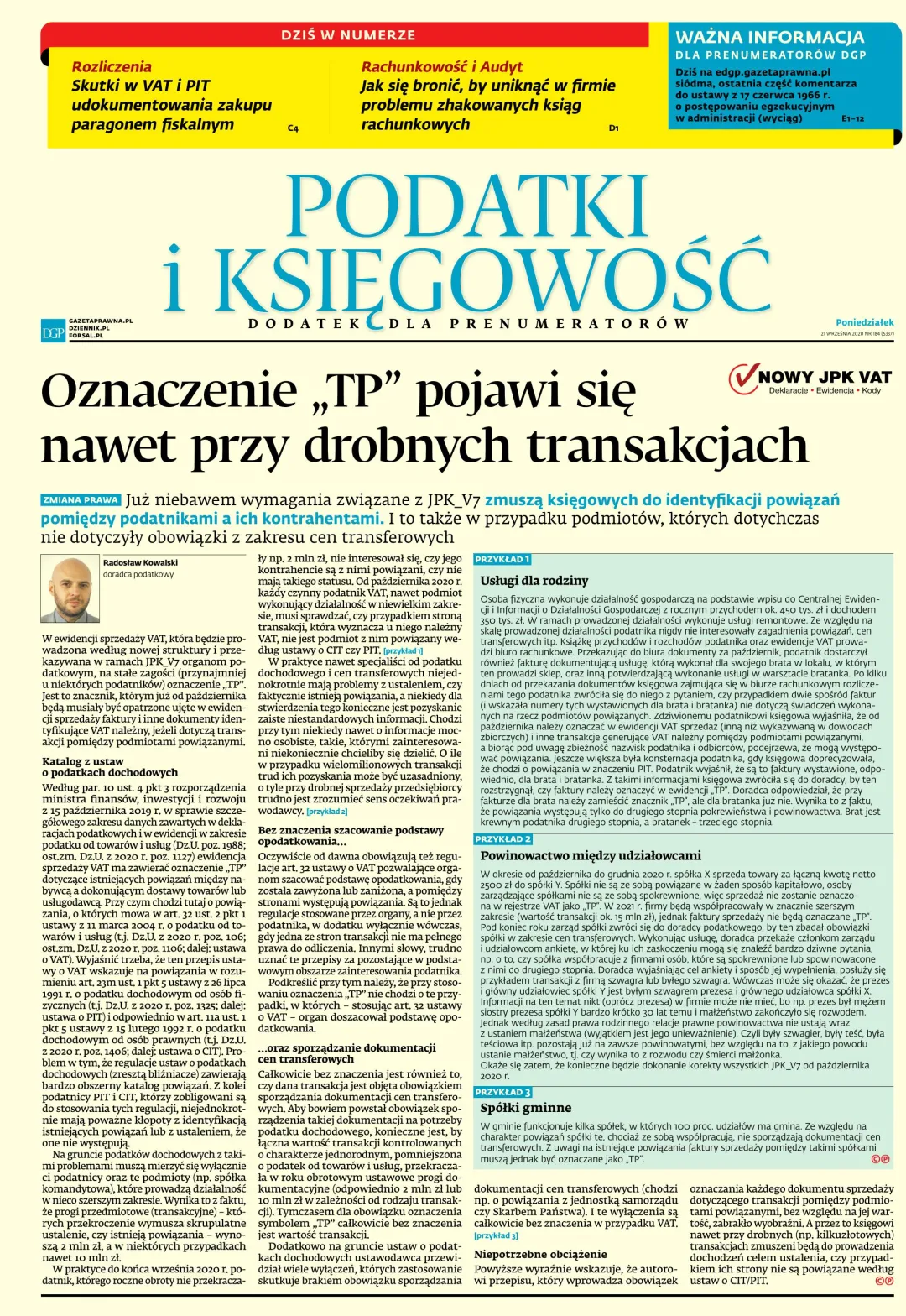 PODATKI I KSIĘGOWOŚĆ