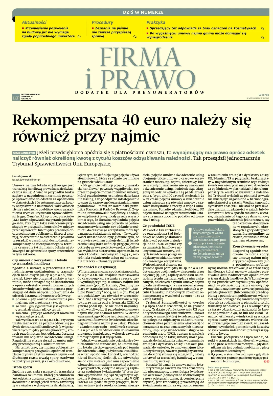 FIRMA I PRAWO