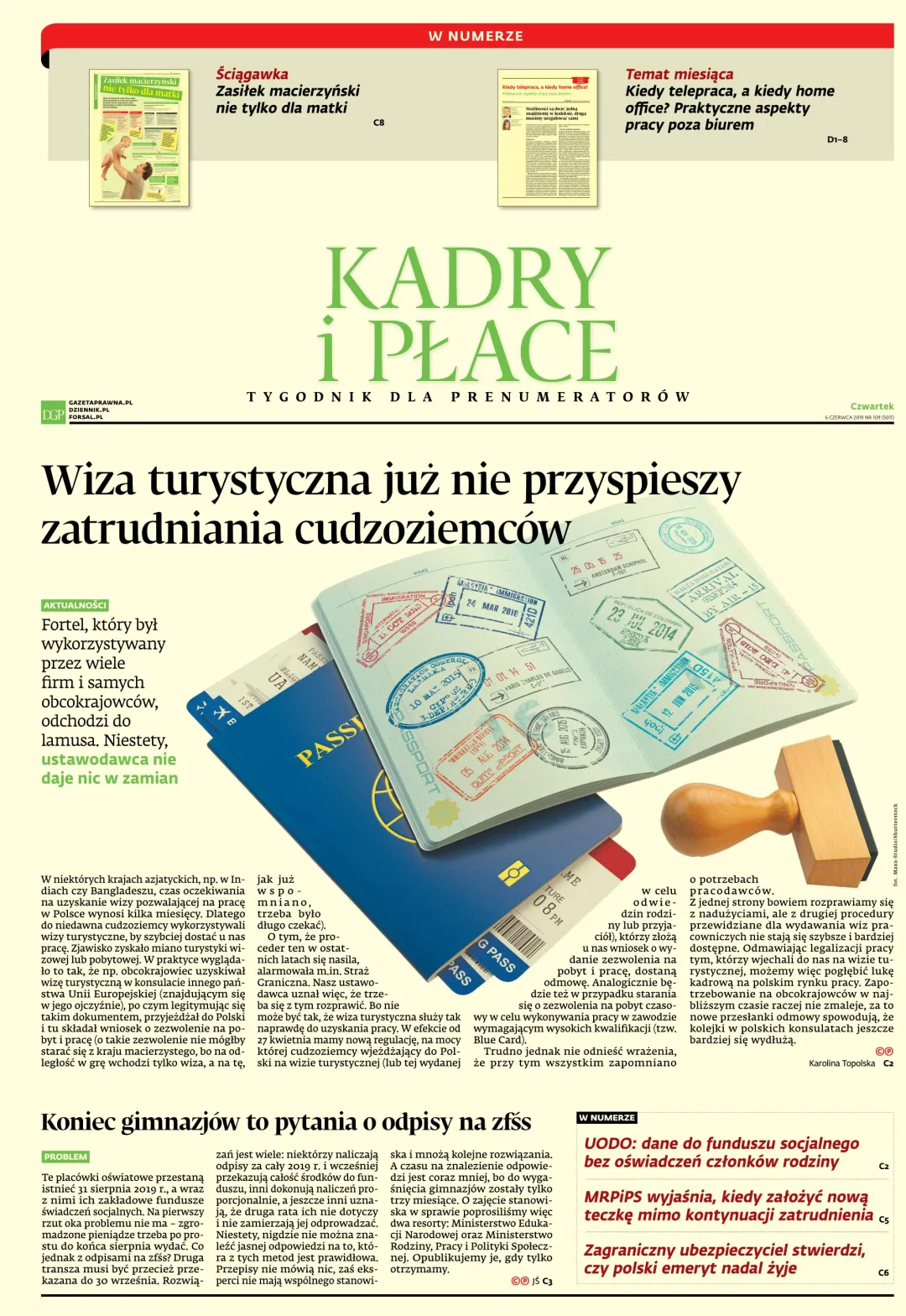 KADRY I PŁACE