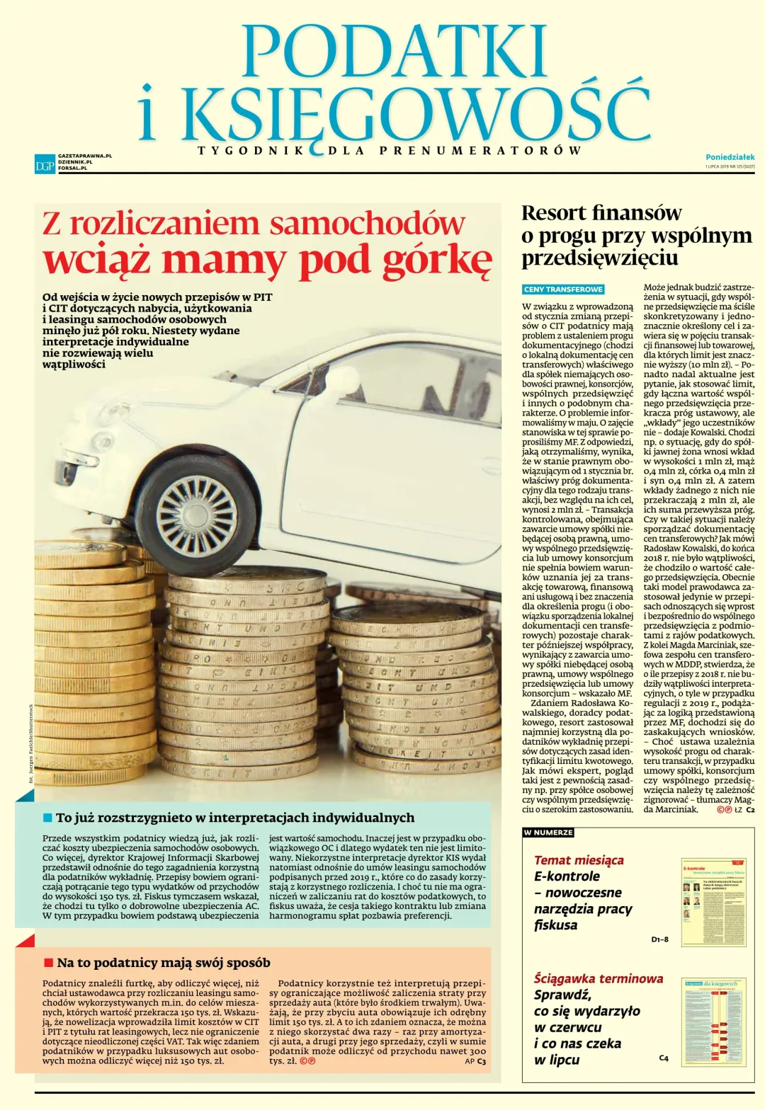 PODATKI I KSIĘGOWOŚĆ