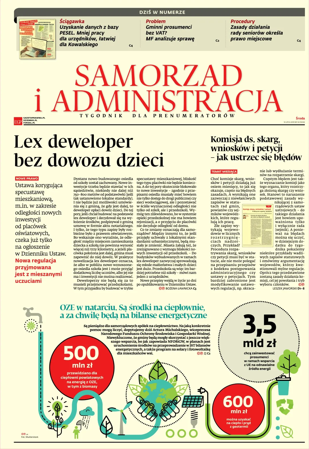 SAMORZĄD I ADMINISTRACJA