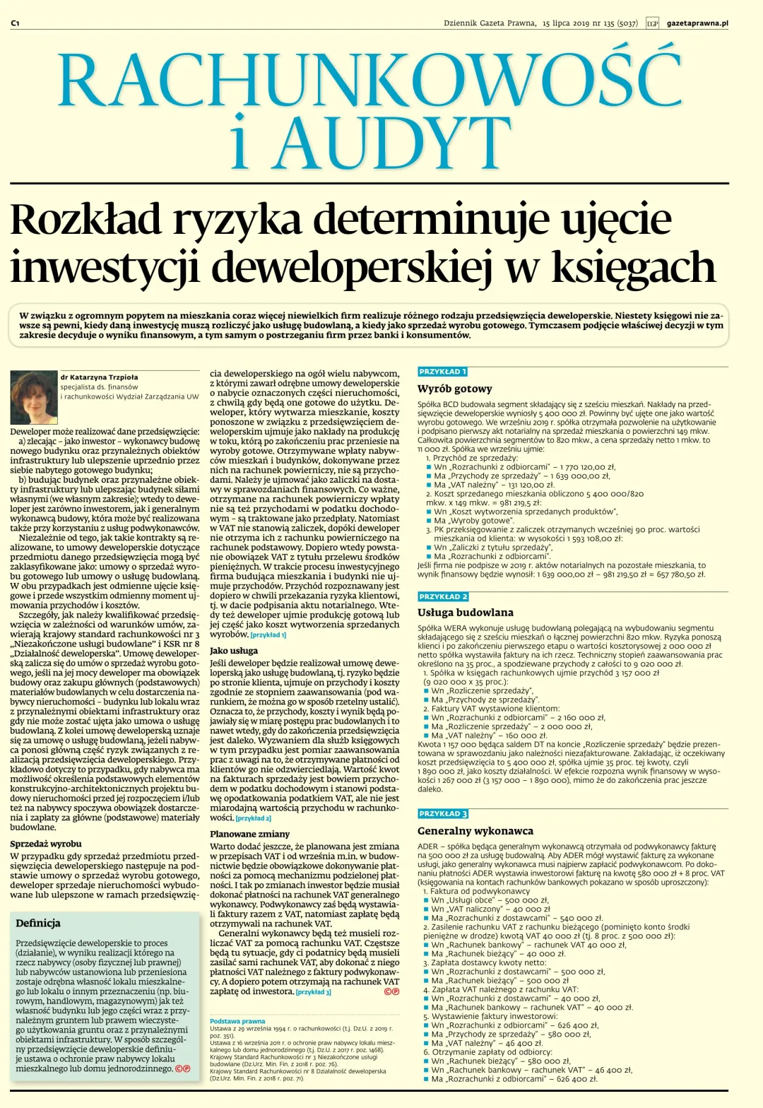 RACHUNKOWOŚĆ I AUDYT
